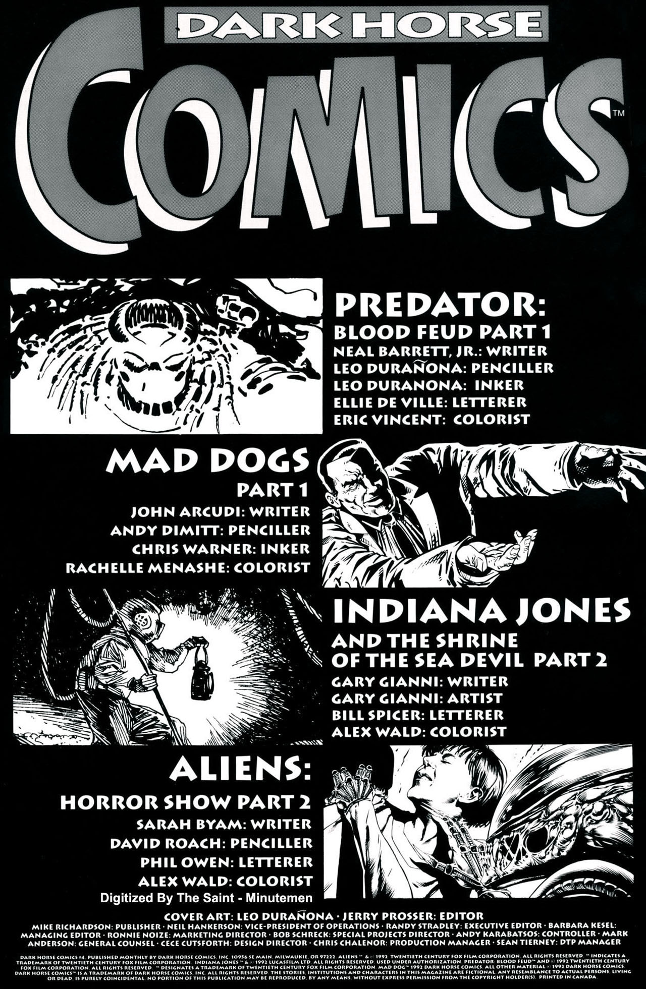 Read online Dark Horse Comics comic -  Issue #4 - 2