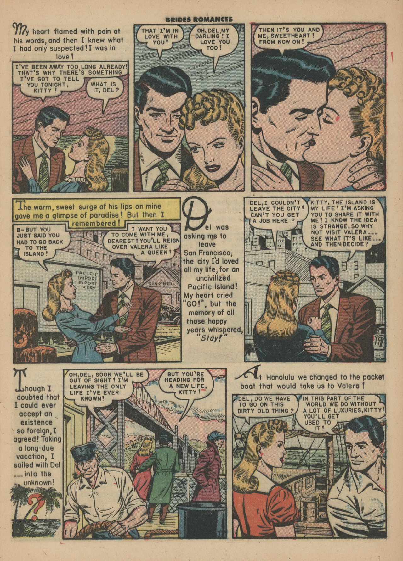 Read online Brides Romances comic -  Issue #9 - 13