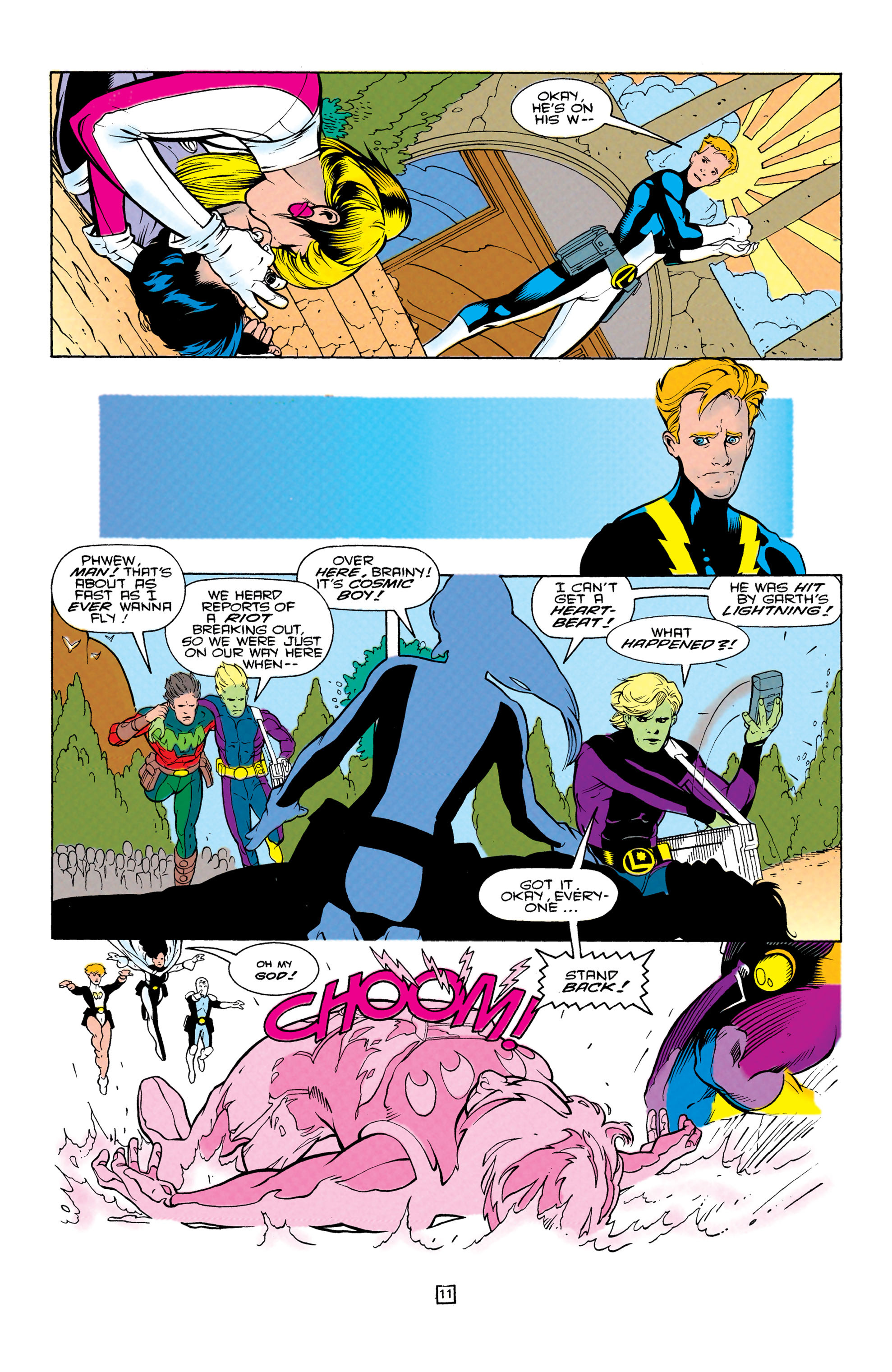 Read online Legionnaires comic -  Issue #10 - 12