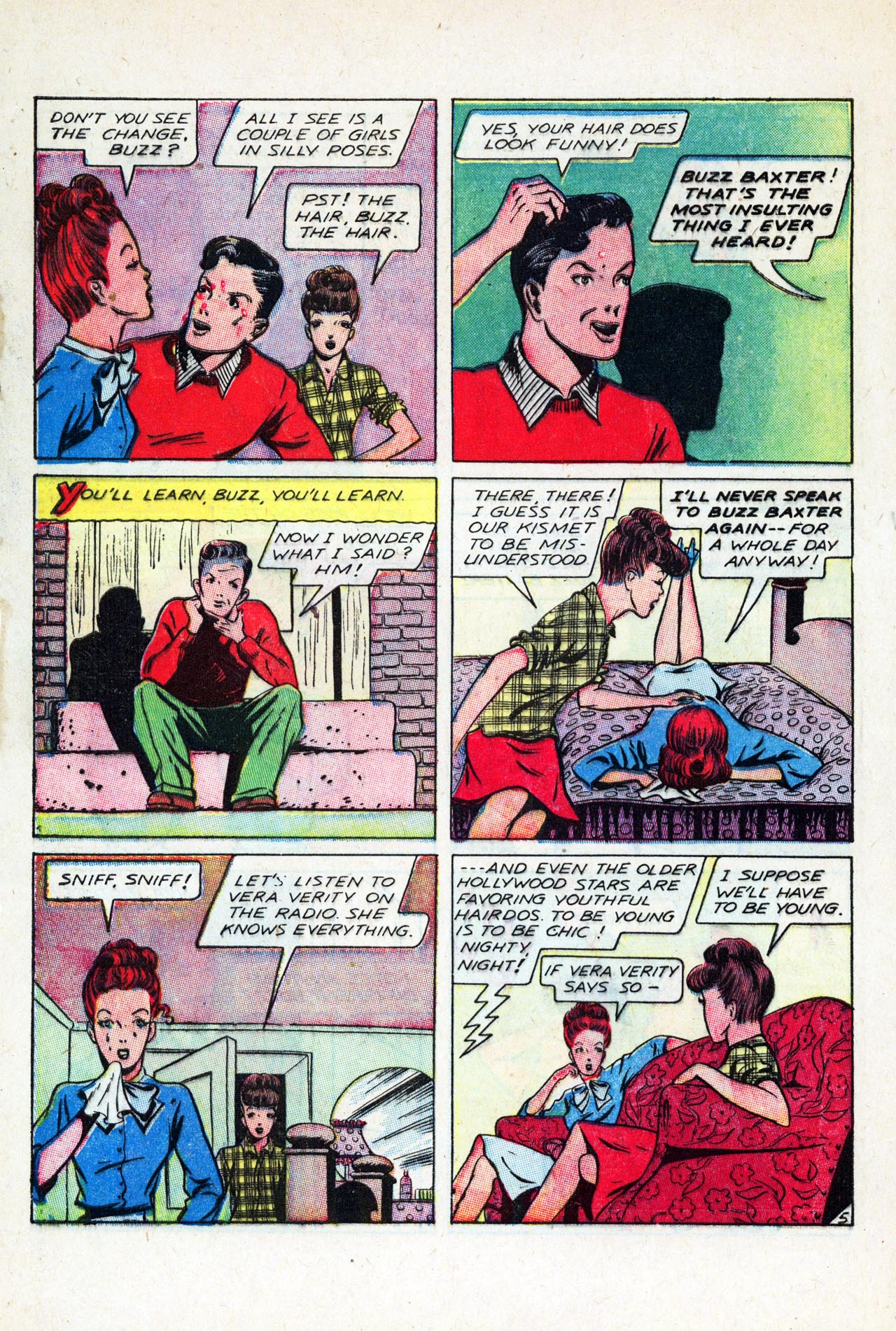 Read online Patsy Walker comic -  Issue #4 - 28