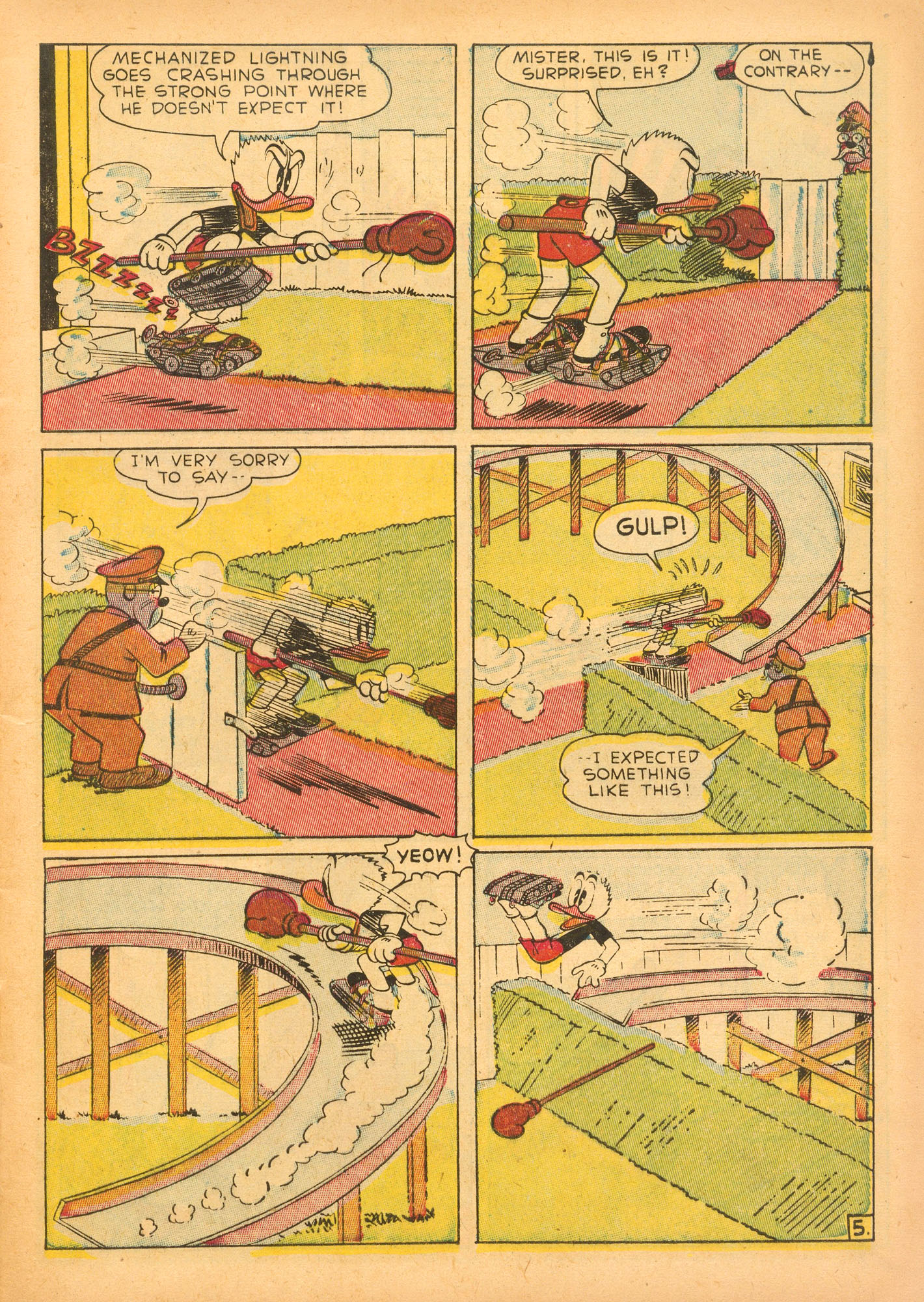 Read online Super Duck Comics comic -  Issue #19 - 7