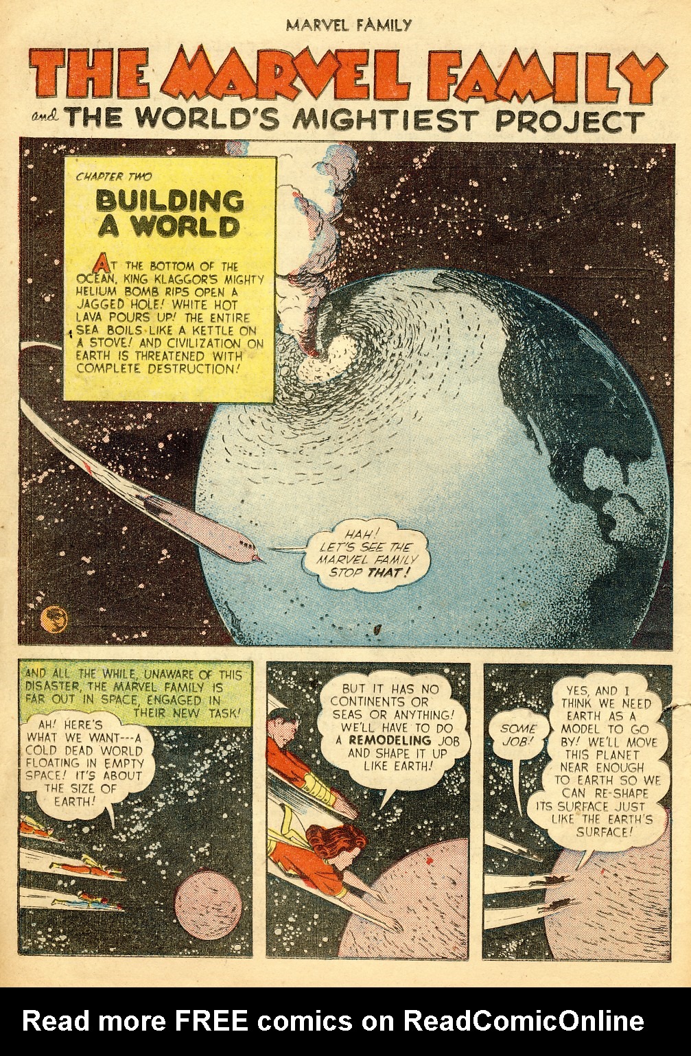 Read online The Marvel Family comic -  Issue #56 - 18