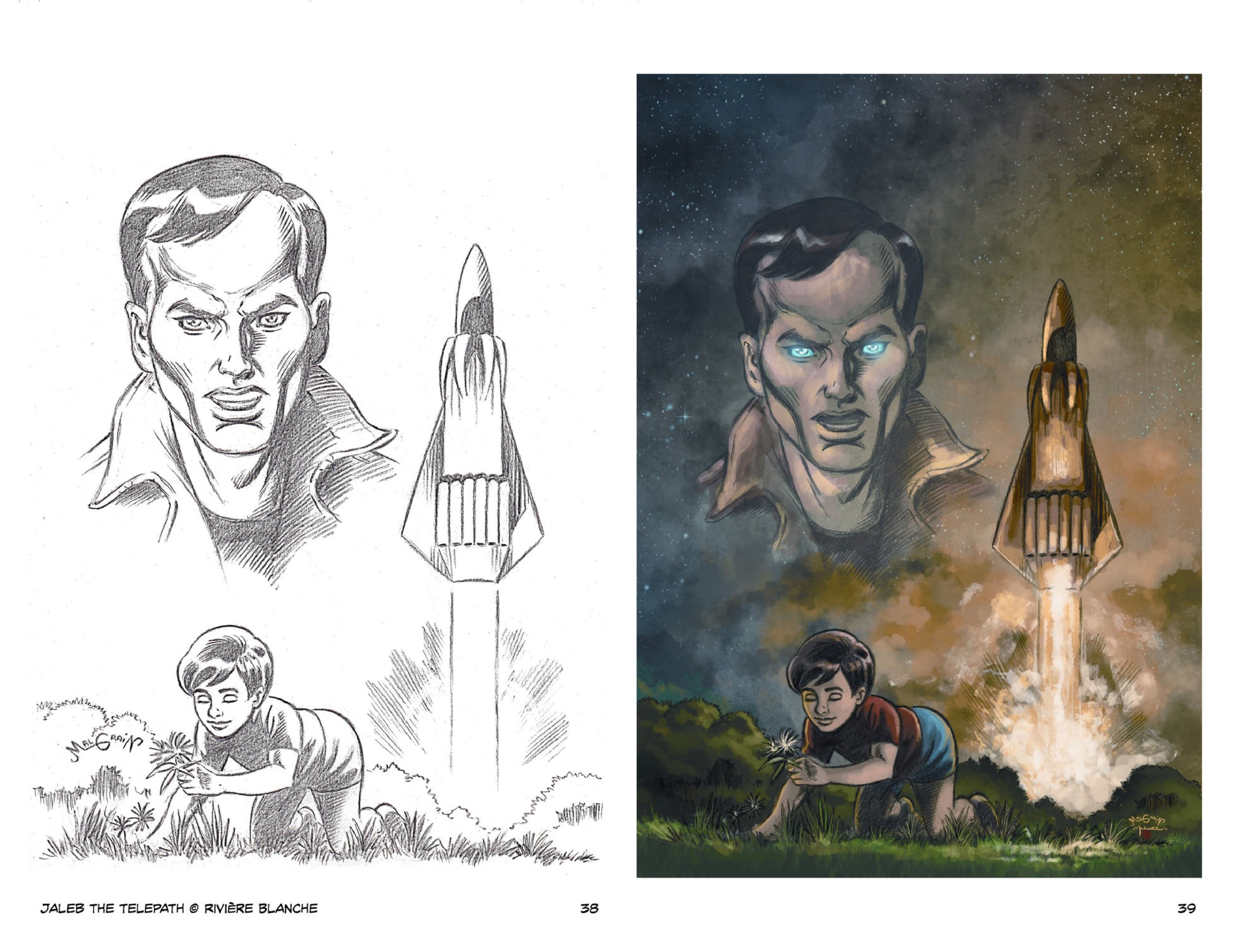 Read online The Art of Chris Malgrain comic -  Issue #5 - 34