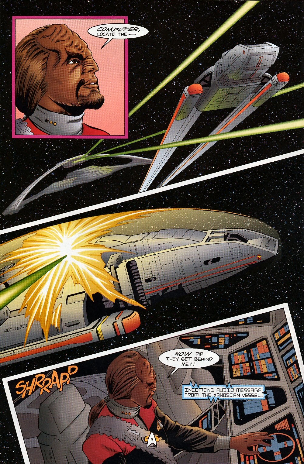 Read online Star Trek: Deep Space Nine: Worf Special comic -  Issue # Full - 14