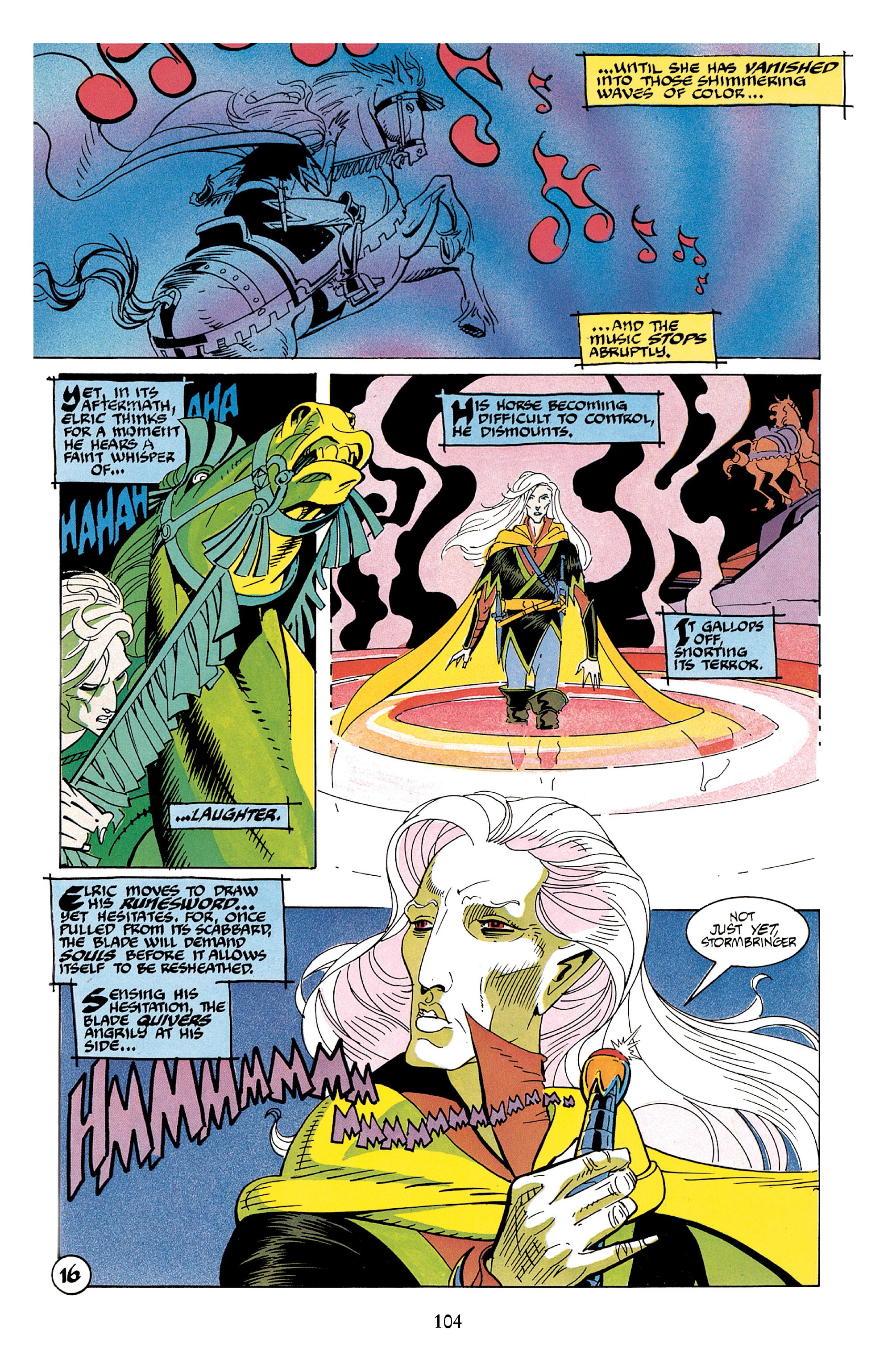 Read online The Michael Moorcock Library comic -  Issue # TPB 4 - 105