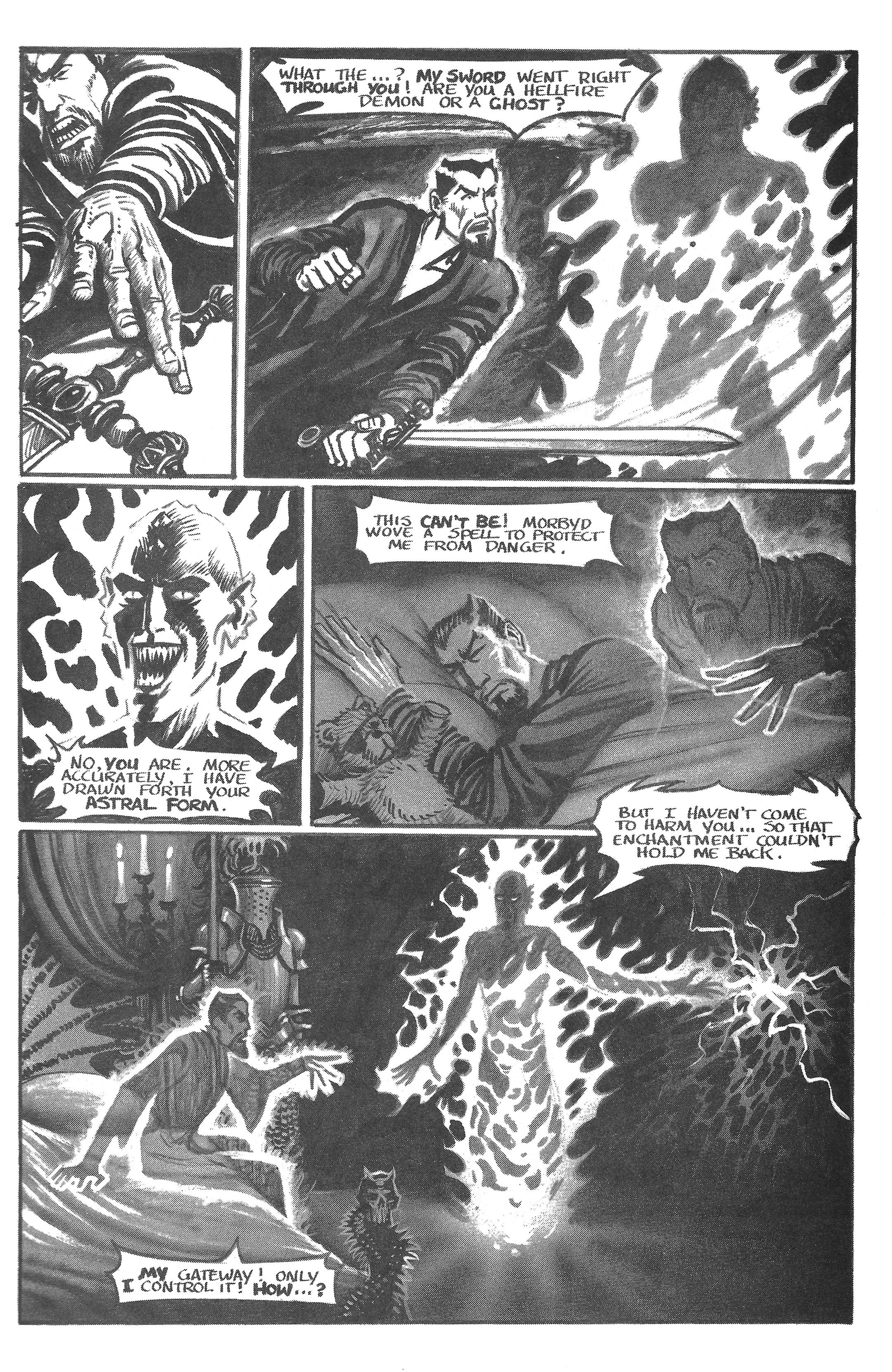 Read online Warlock 5 comic -  Issue #4 - 5
