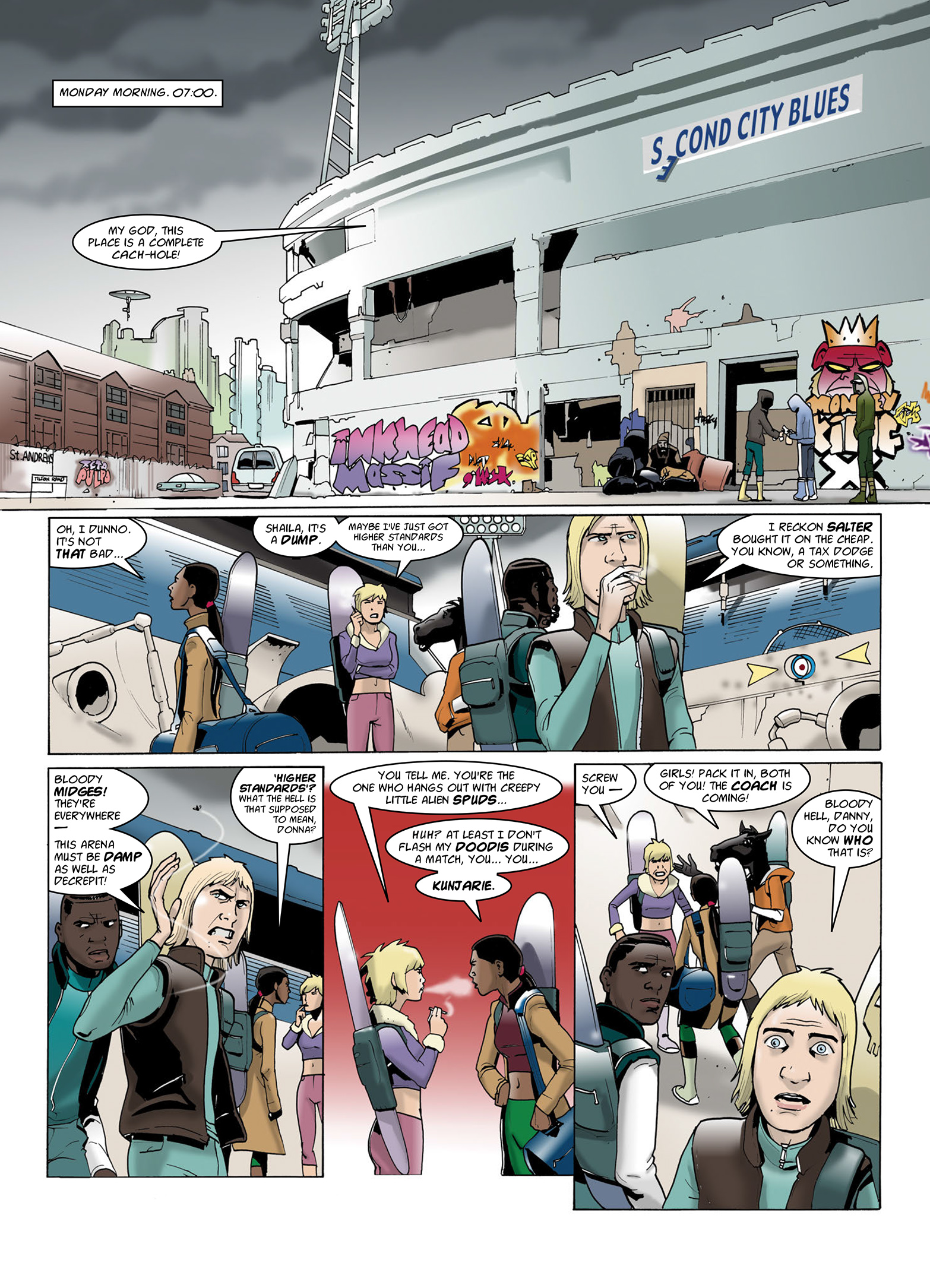 Read online Judge Dredd Megazine (Vol. 5) comic -  Issue #372 - 93