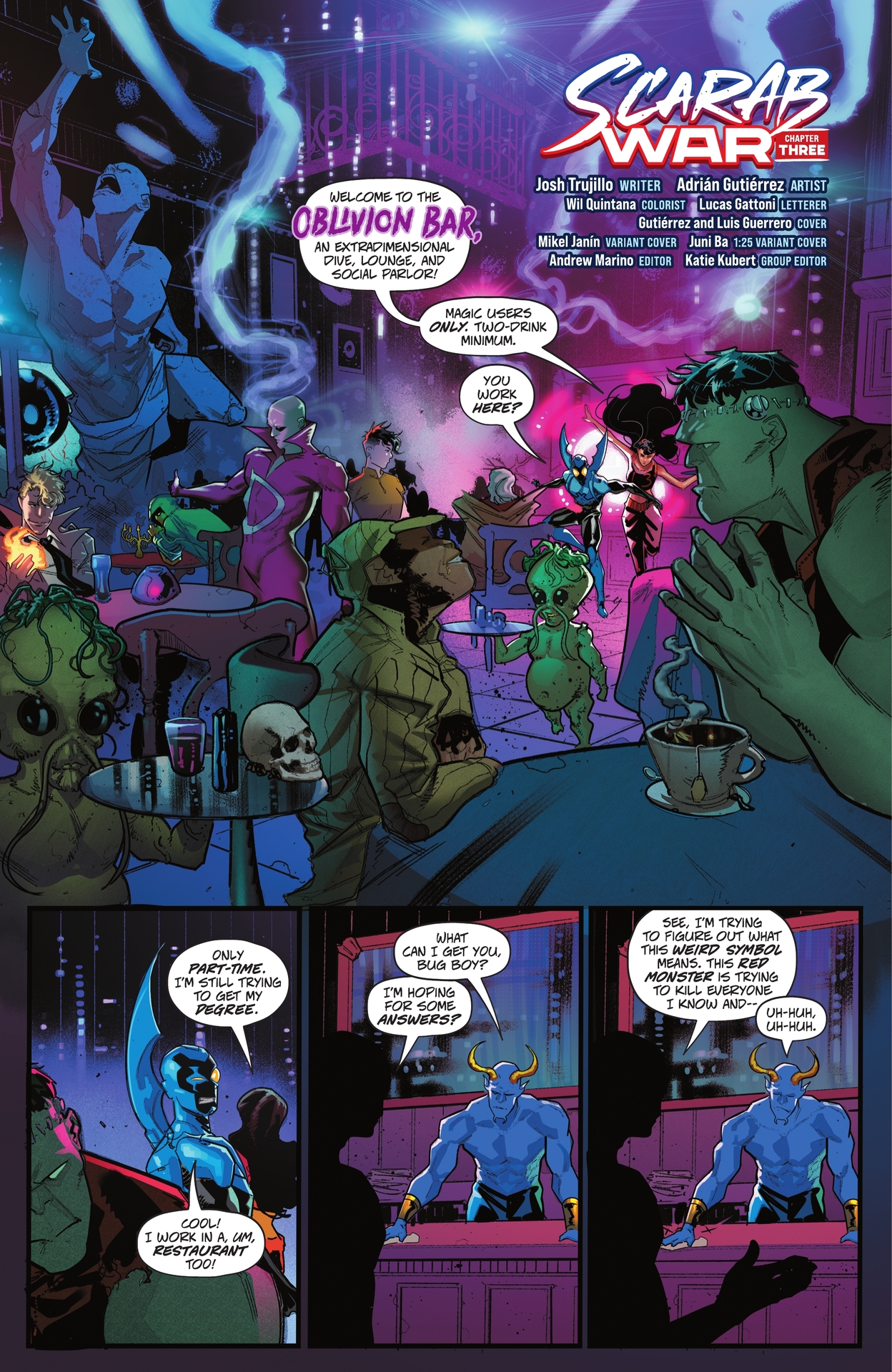 Read online Blue Beetle (2023) comic -  Issue #3 - 4