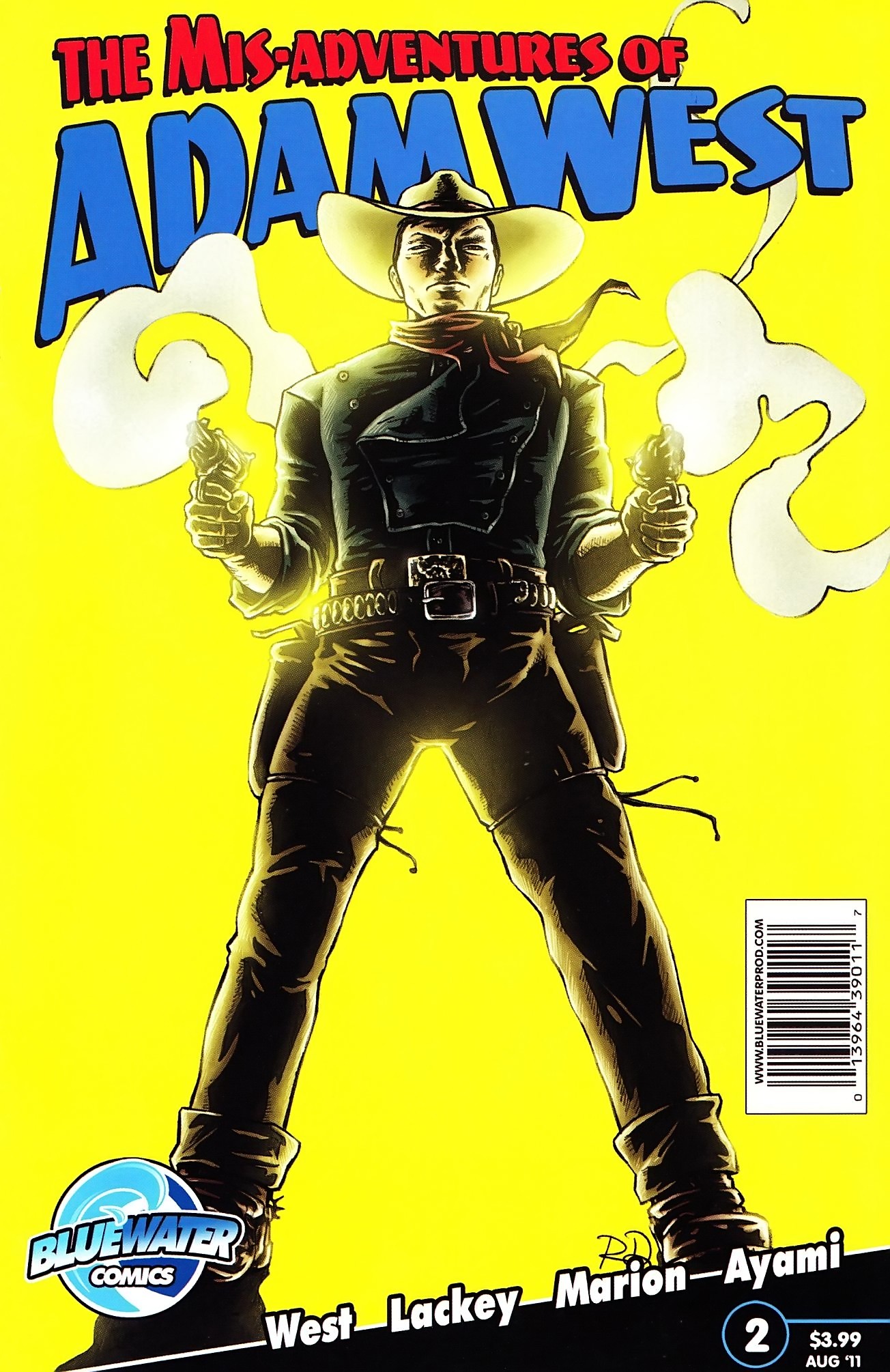 Read online The Mis-Adventures of Adam West comic -  Issue #2 - 1