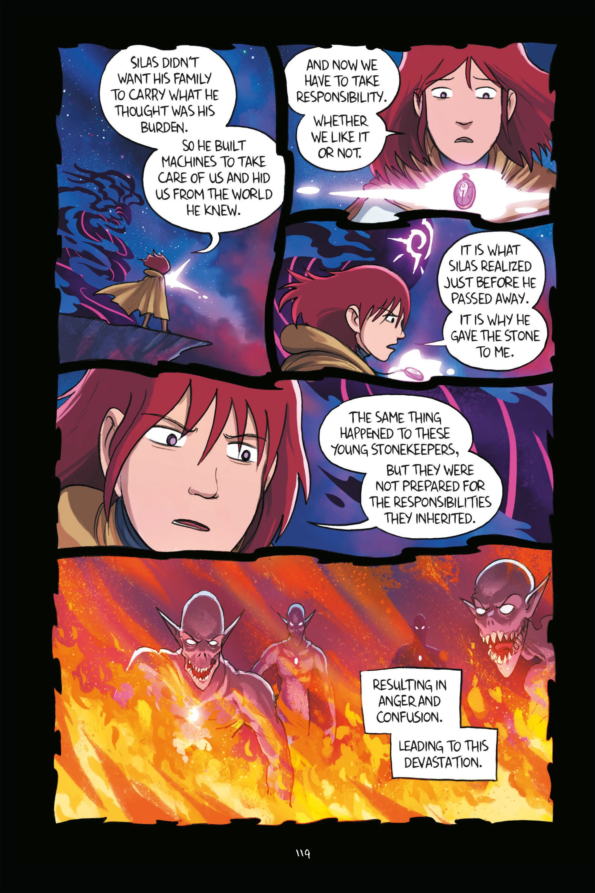 Read online Amulet comic -  Issue #8 - 119