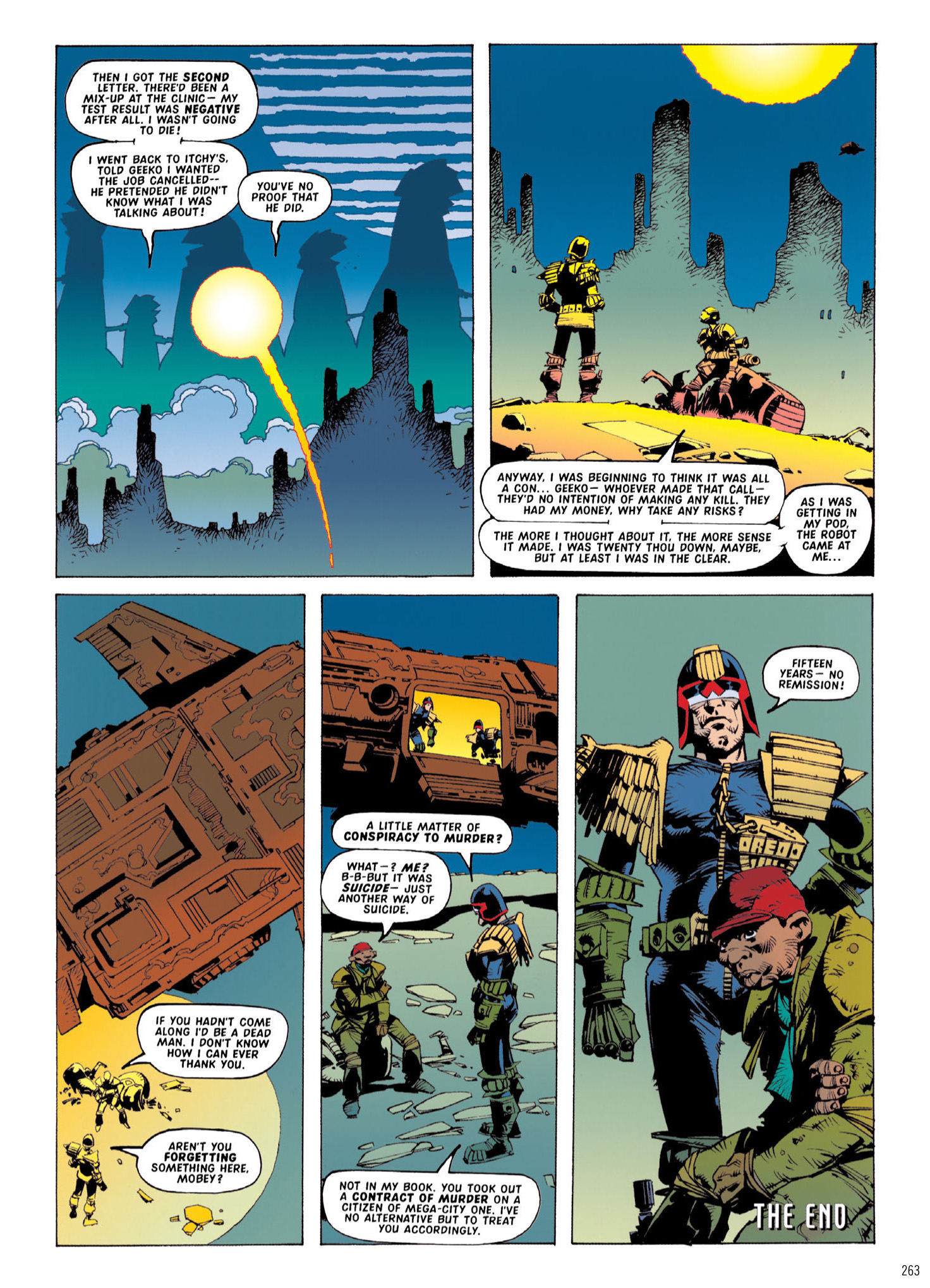 Read online Judge Dredd: The Complete Case Files comic -  Issue # TPB 29 - 265