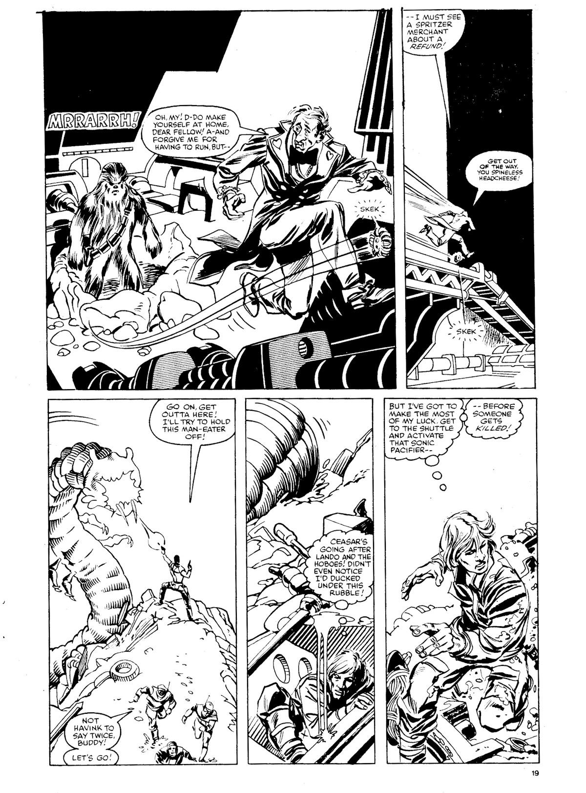 Read online Star Wars Weekly comic -  Issue #159 - 19