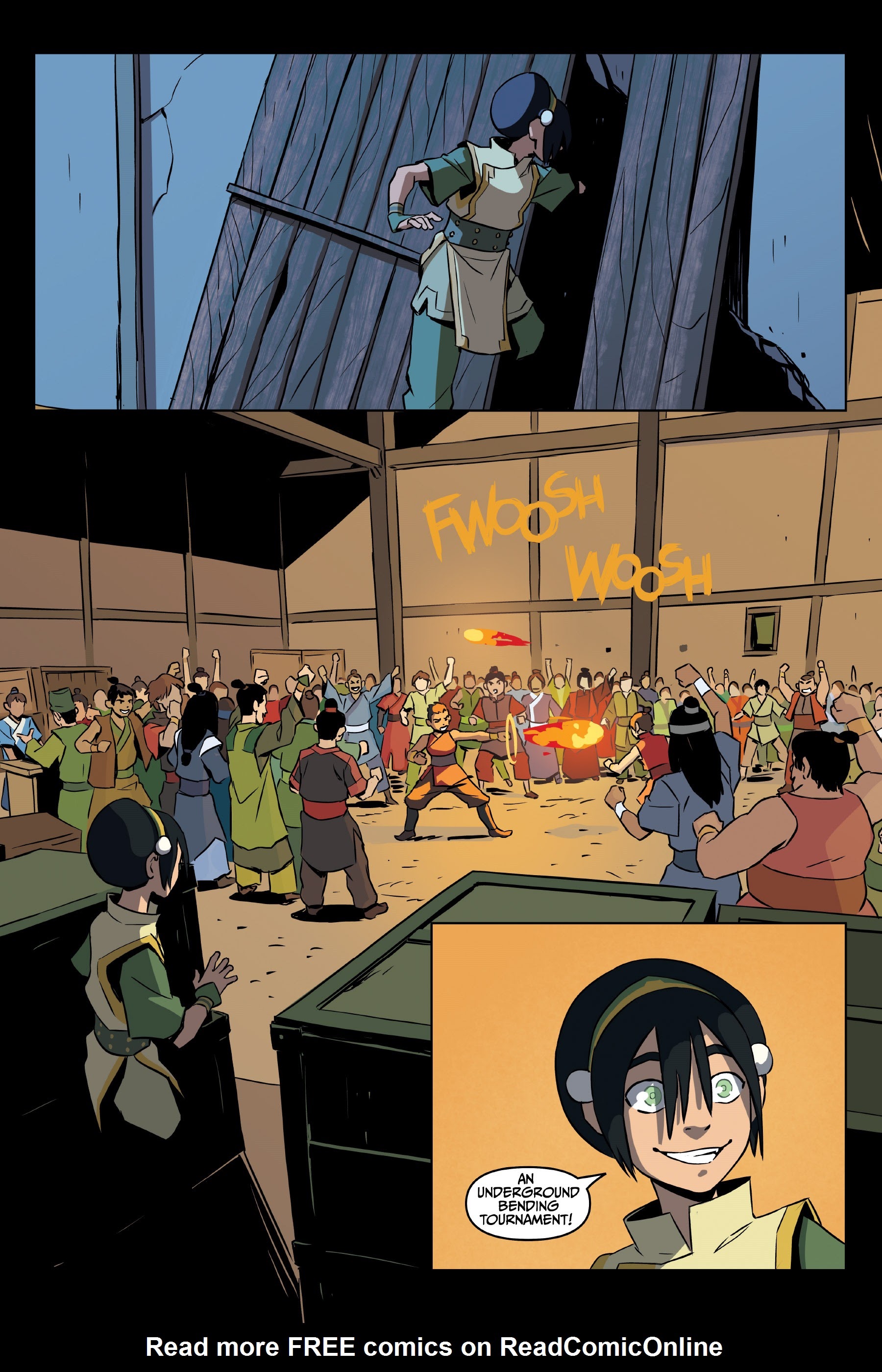 Read online Nickelodeon Avatar: The Last Airbender - Toph Beifong's Metalbending Academy comic -  Issue # TPB - 19