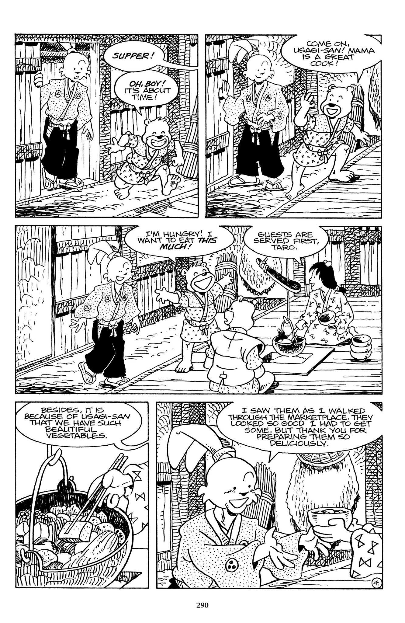 Read online The Usagi Yojimbo Saga comic -  Issue # TPB 7 - 285