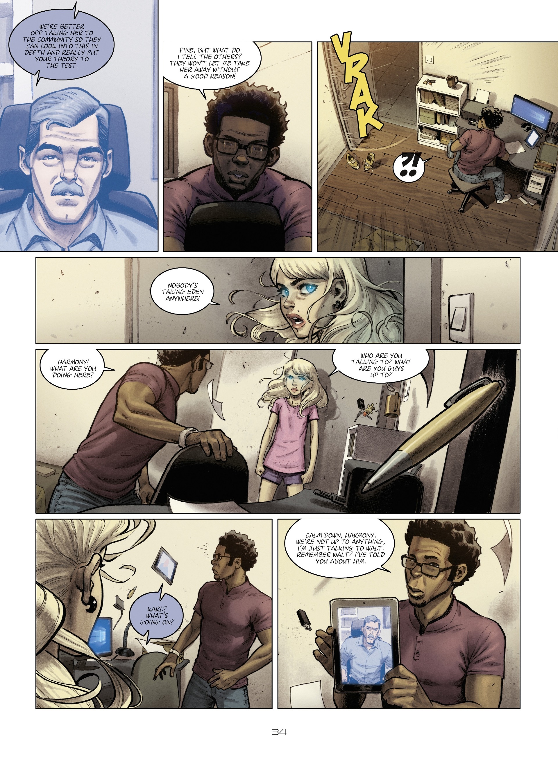 Read online Harmony comic -  Issue #4 - 34