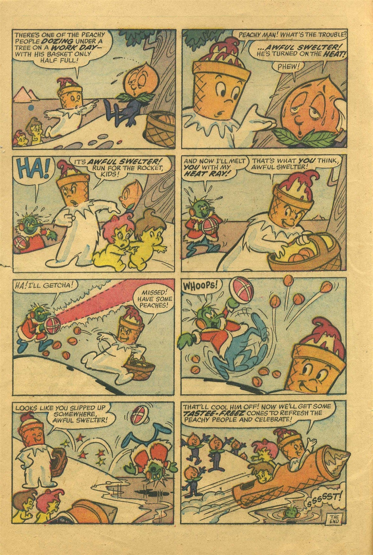 Read online Tastee-Freez Comics comic -  Issue #4 - 4