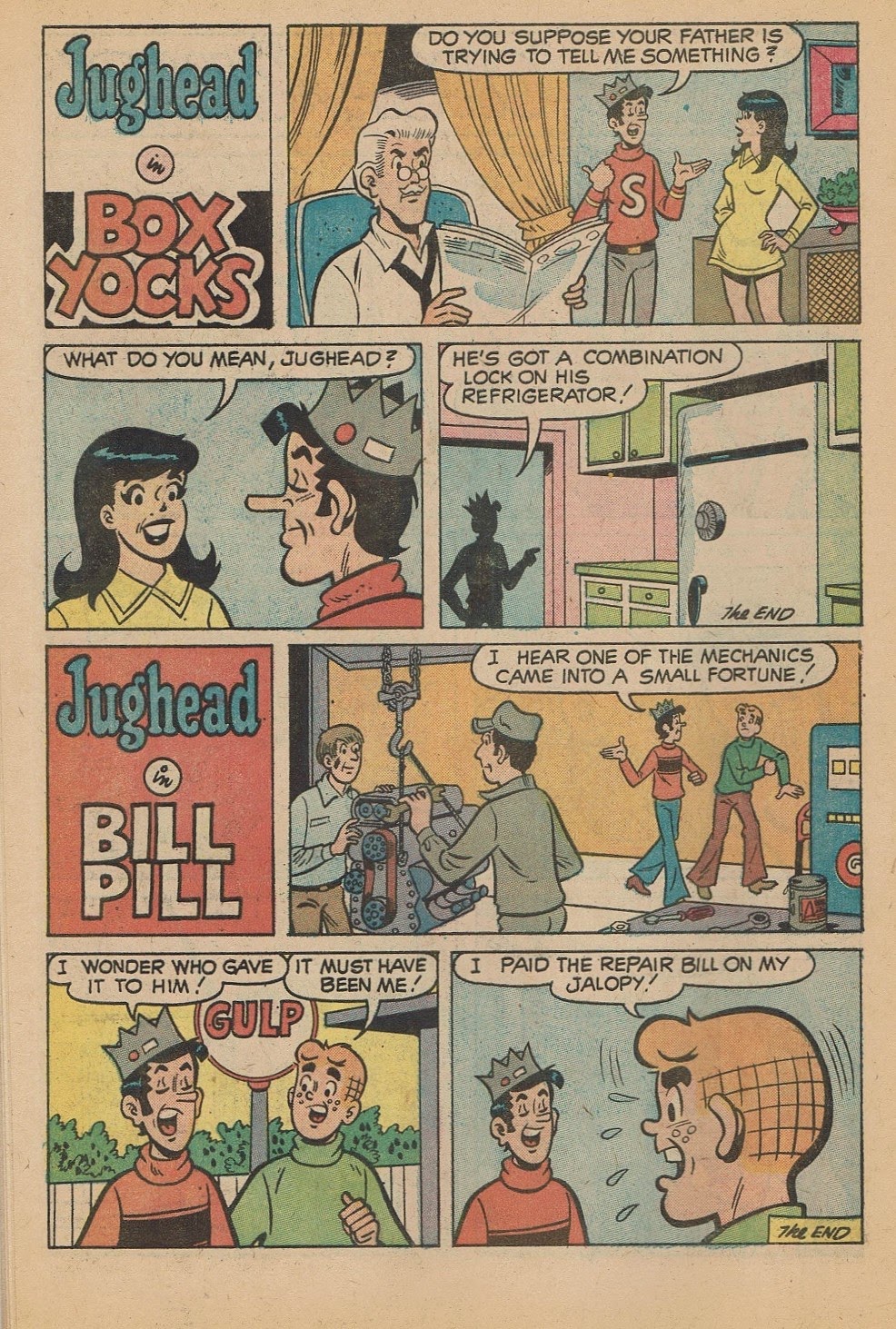 Read online Jughead's Jokes comic -  Issue #33 - 22
