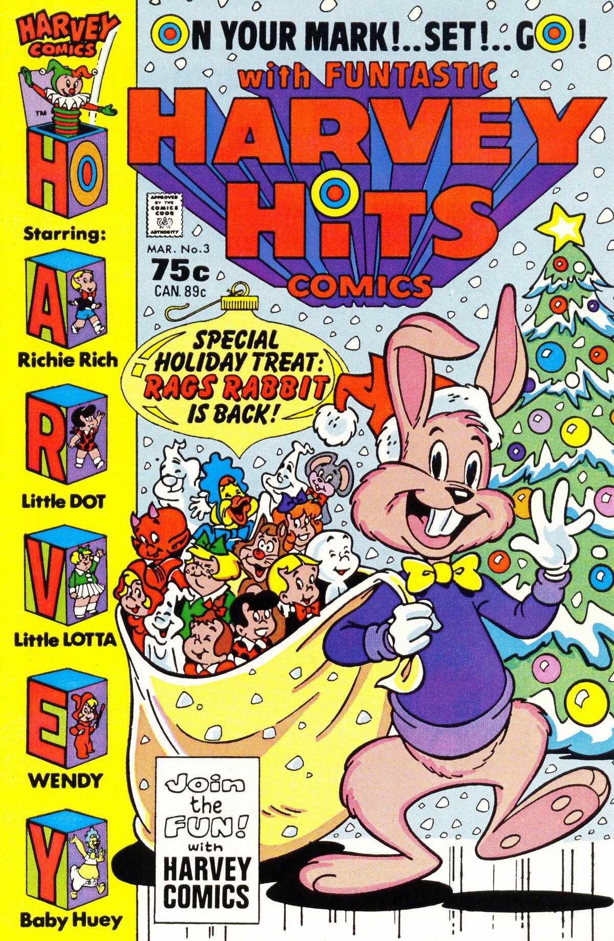 Read online Harvey Hits Comics comic -  Issue #3 - 1