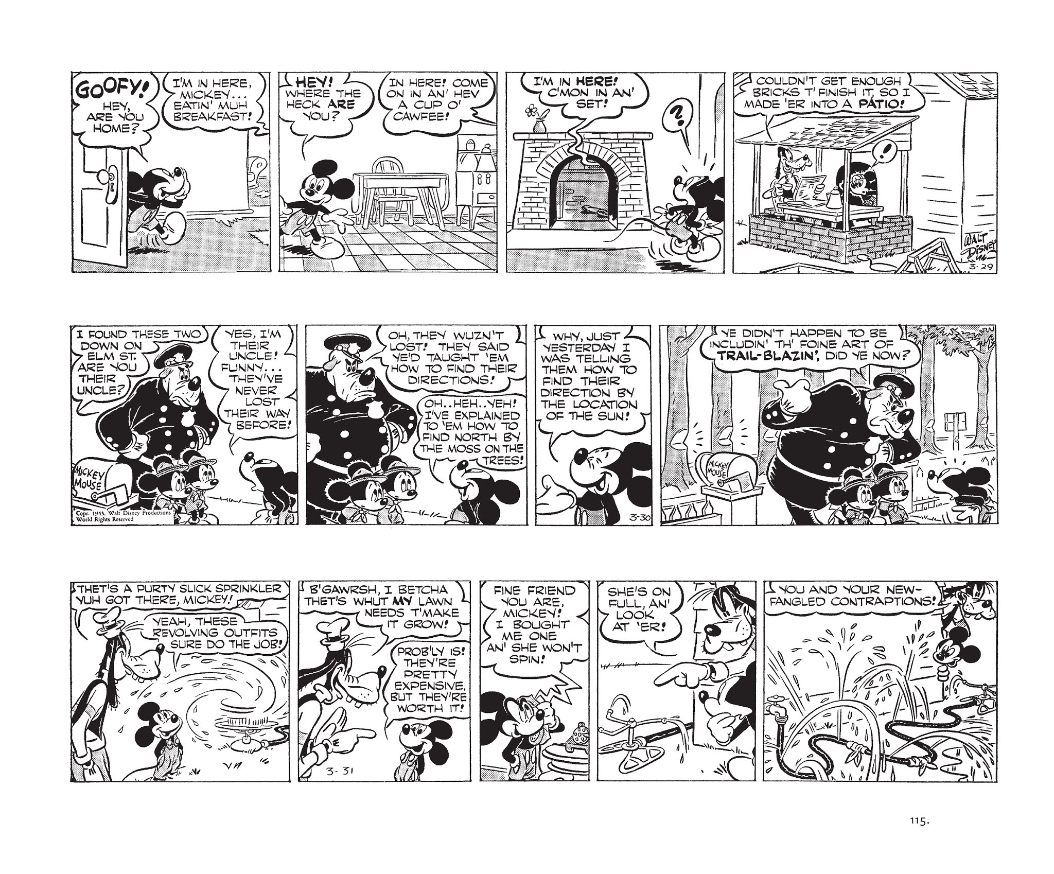 Read online Walt Disney's Mickey Mouse by Floyd Gottfredson comic -  Issue # TPB 7 (Part 2) - 15