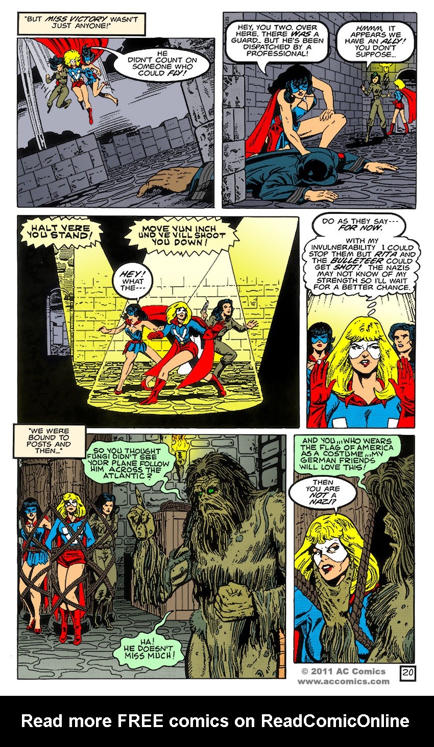 Read online Femforce: Origins comic -  Issue # Full - 20