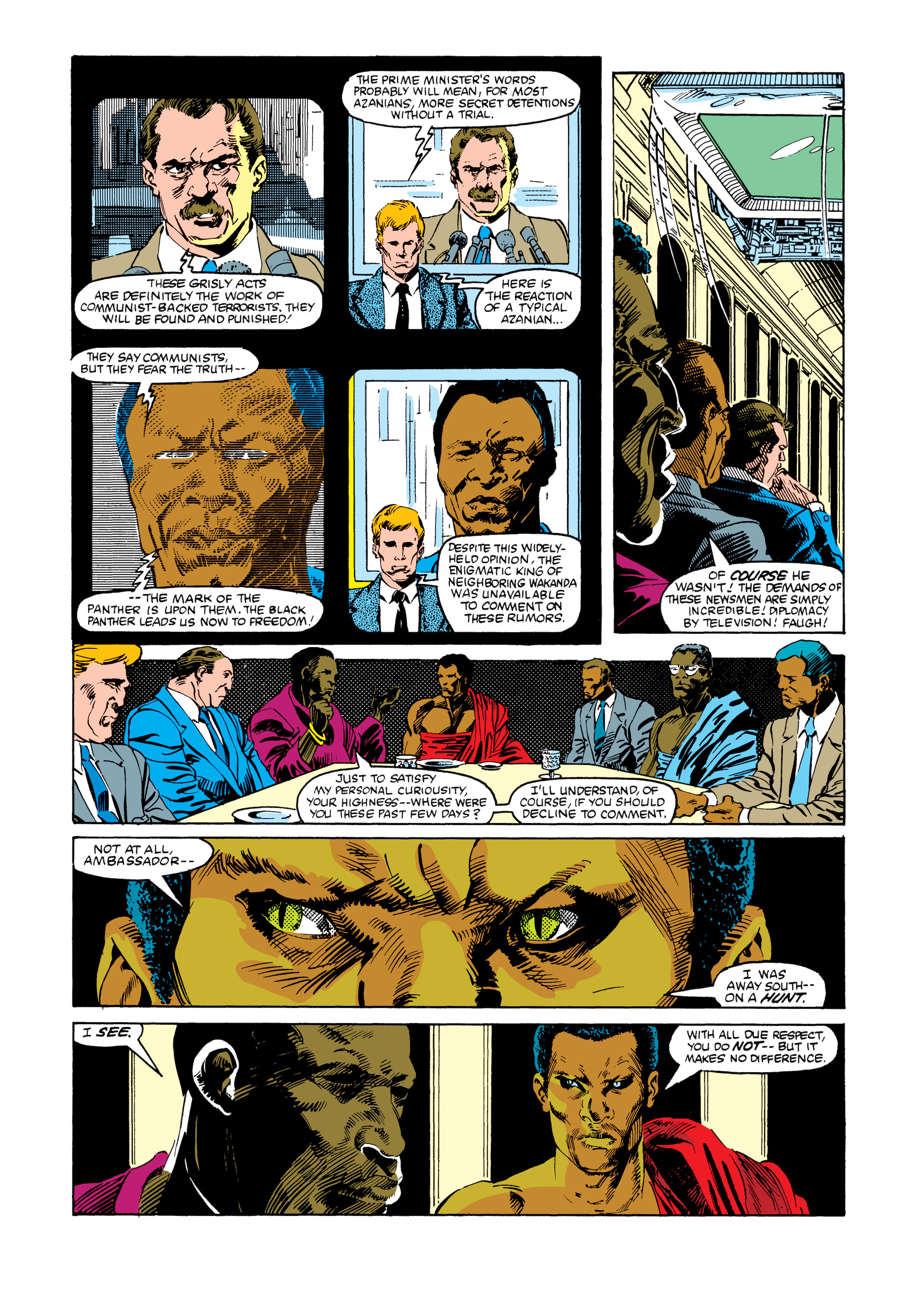 Read online Marvel Masterworks: The Black Panther comic -  Issue # TPB 3 (Part 1) - 21
