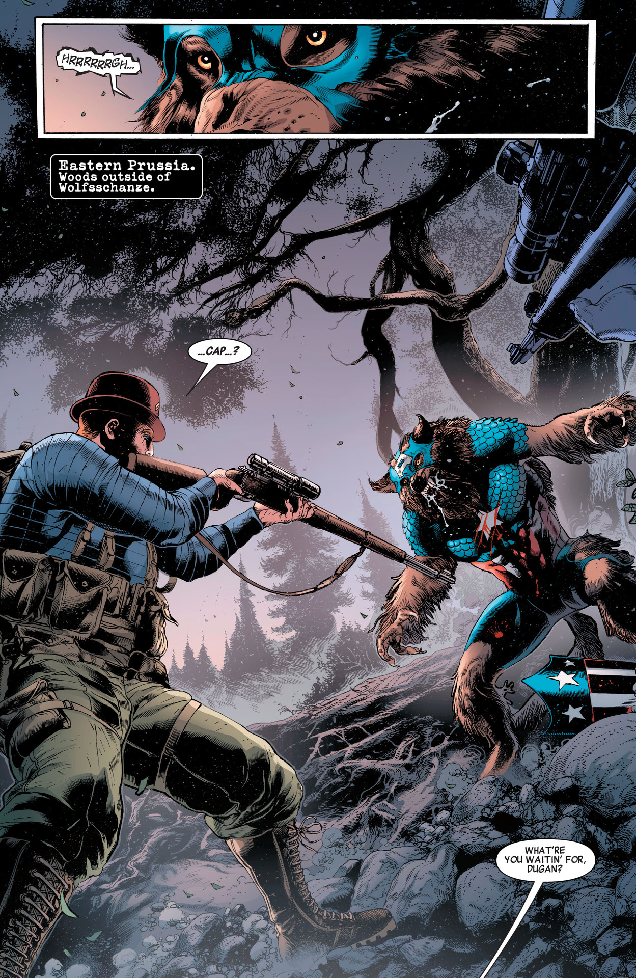 Read online Capwolf and the Howling Commandos comic -  Issue #2 - 8