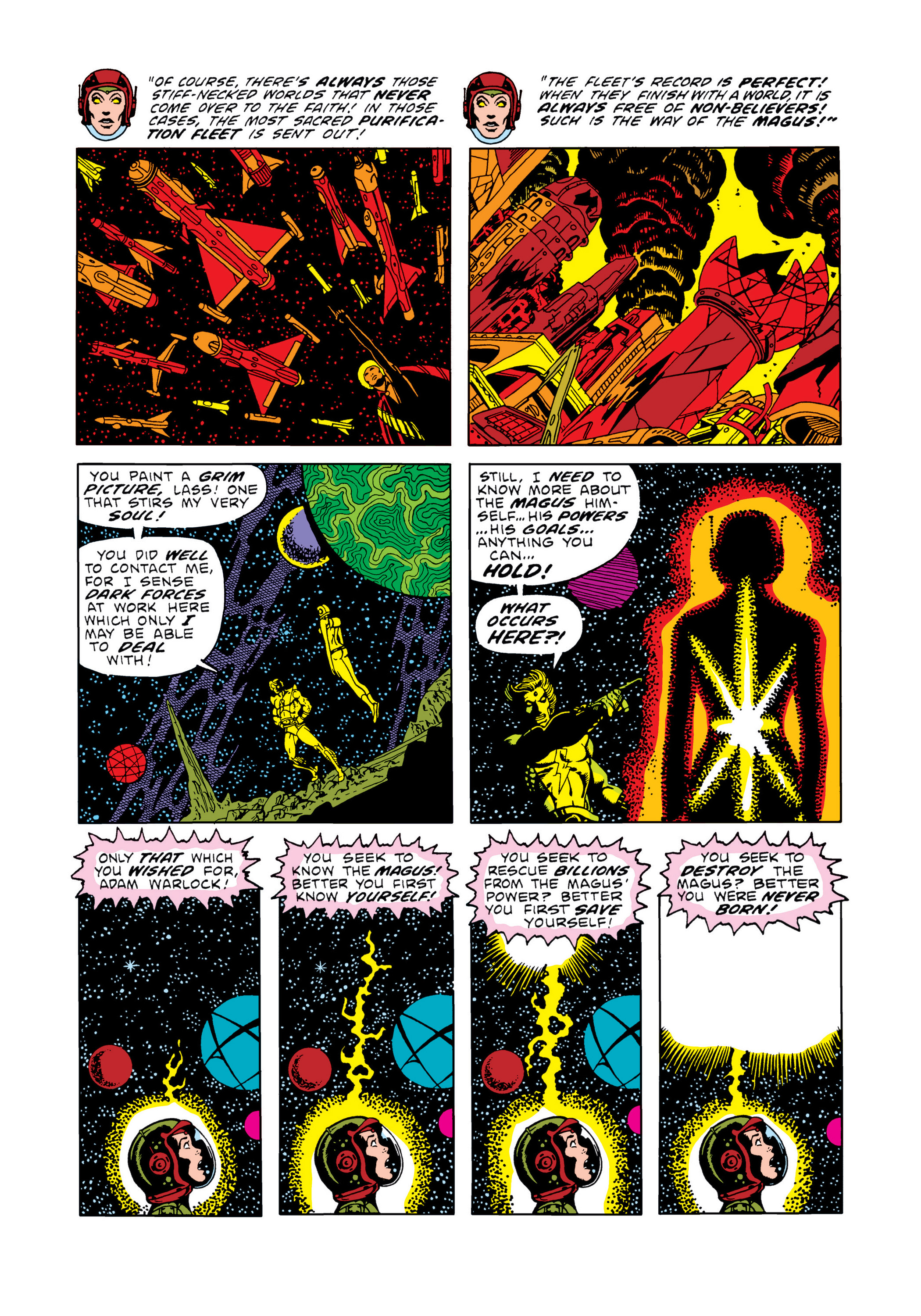 Read online Marvel Masterworks: Warlock comic -  Issue # TPB 2 (Part 1) - 21