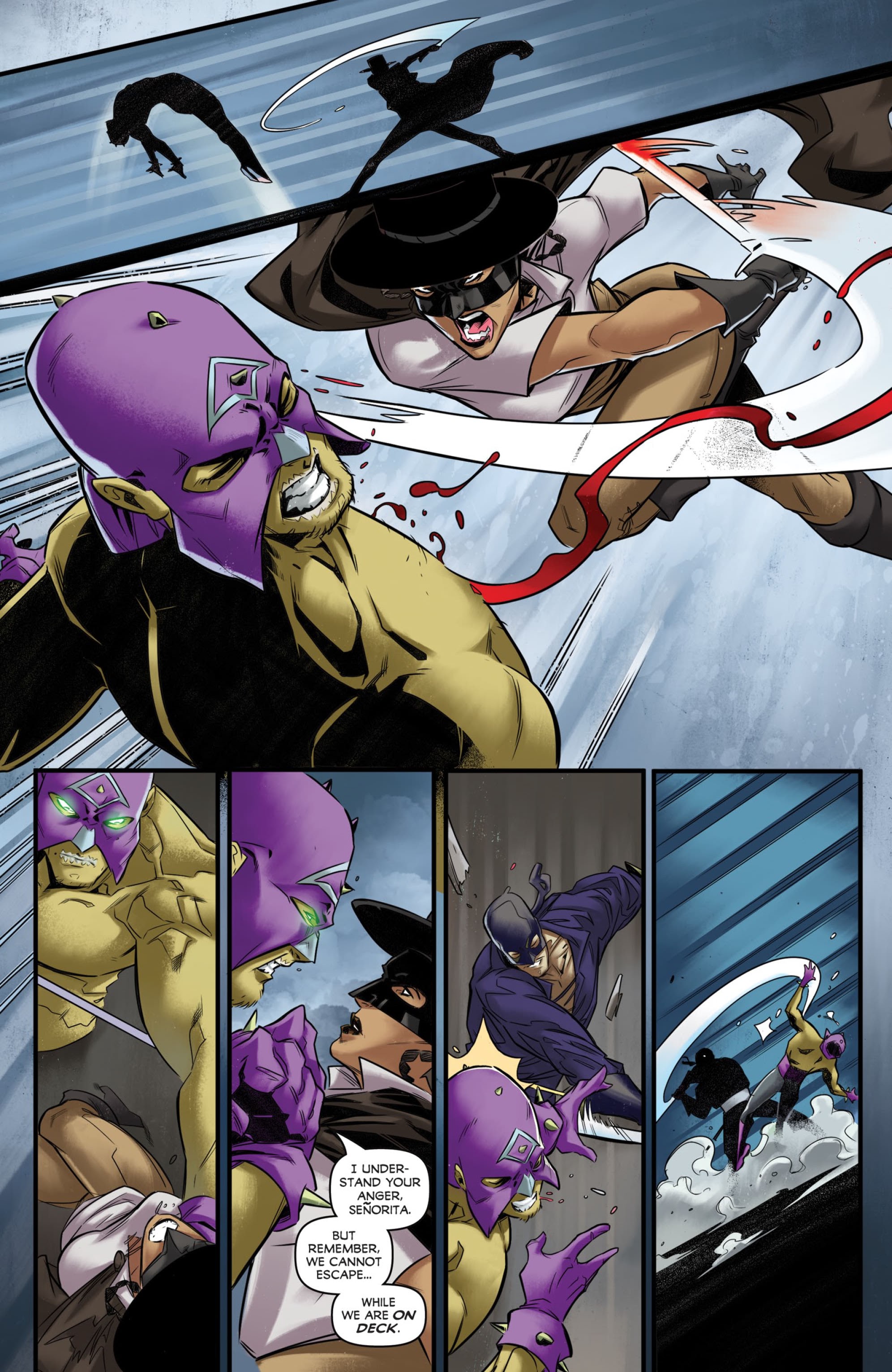 Read online Zorro: Galleon Of the Dead comic -  Issue #4 - 5