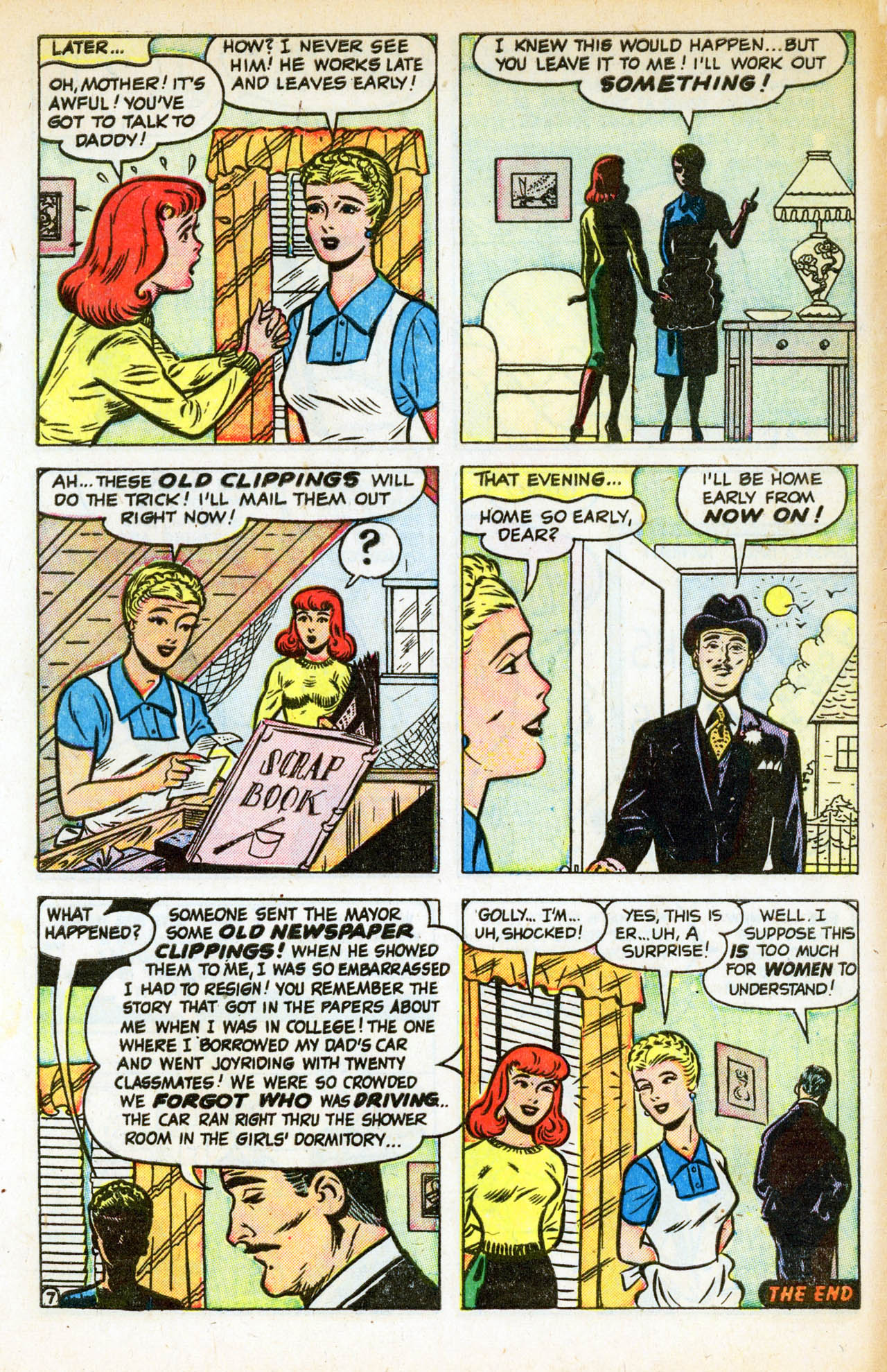 Read online Patsy Walker comic -  Issue #41 - 46
