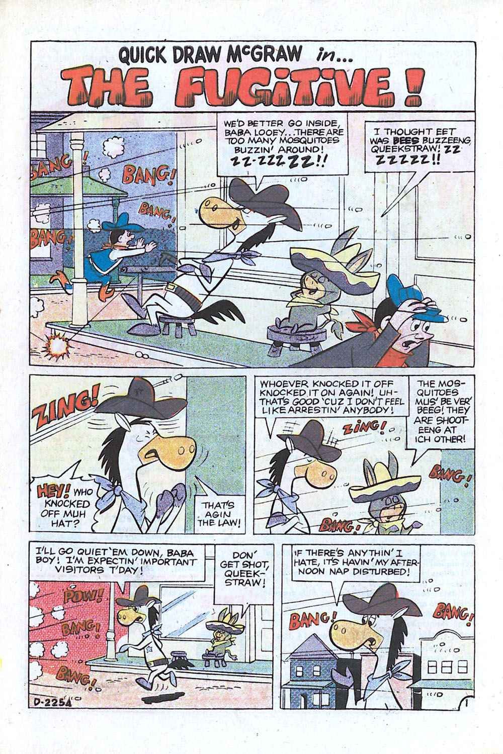 Read online Quick Draw McGraw comic -  Issue #8 - 6