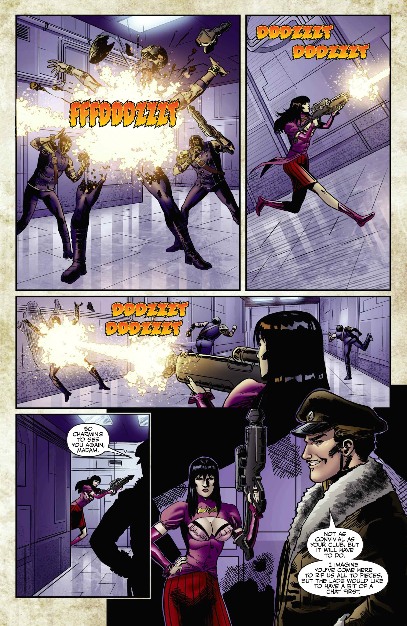 Read online Legenderry: Vampirella comic -  Issue #4 - 18