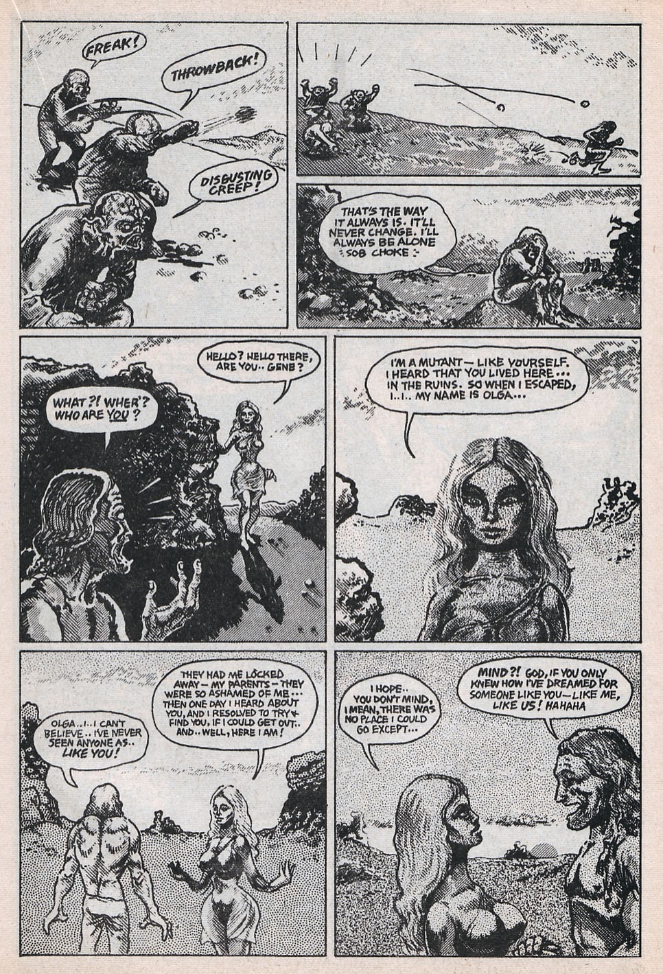 Read online Slow Death comic -  Issue #3 - 19