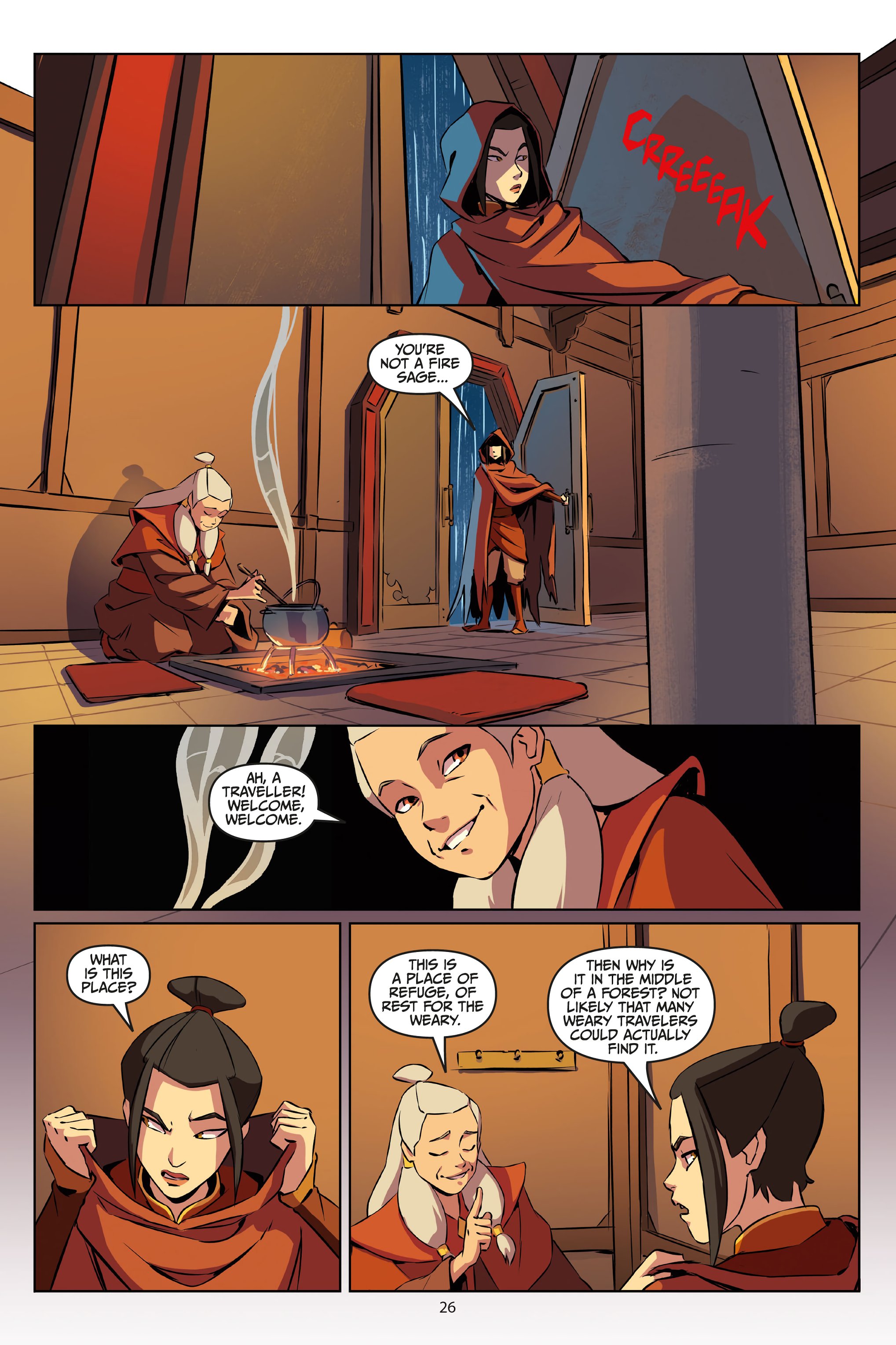 Read online Avatar: The Last Airbender - Azula in the Spirit Temple comic -  Issue # TPB - 27