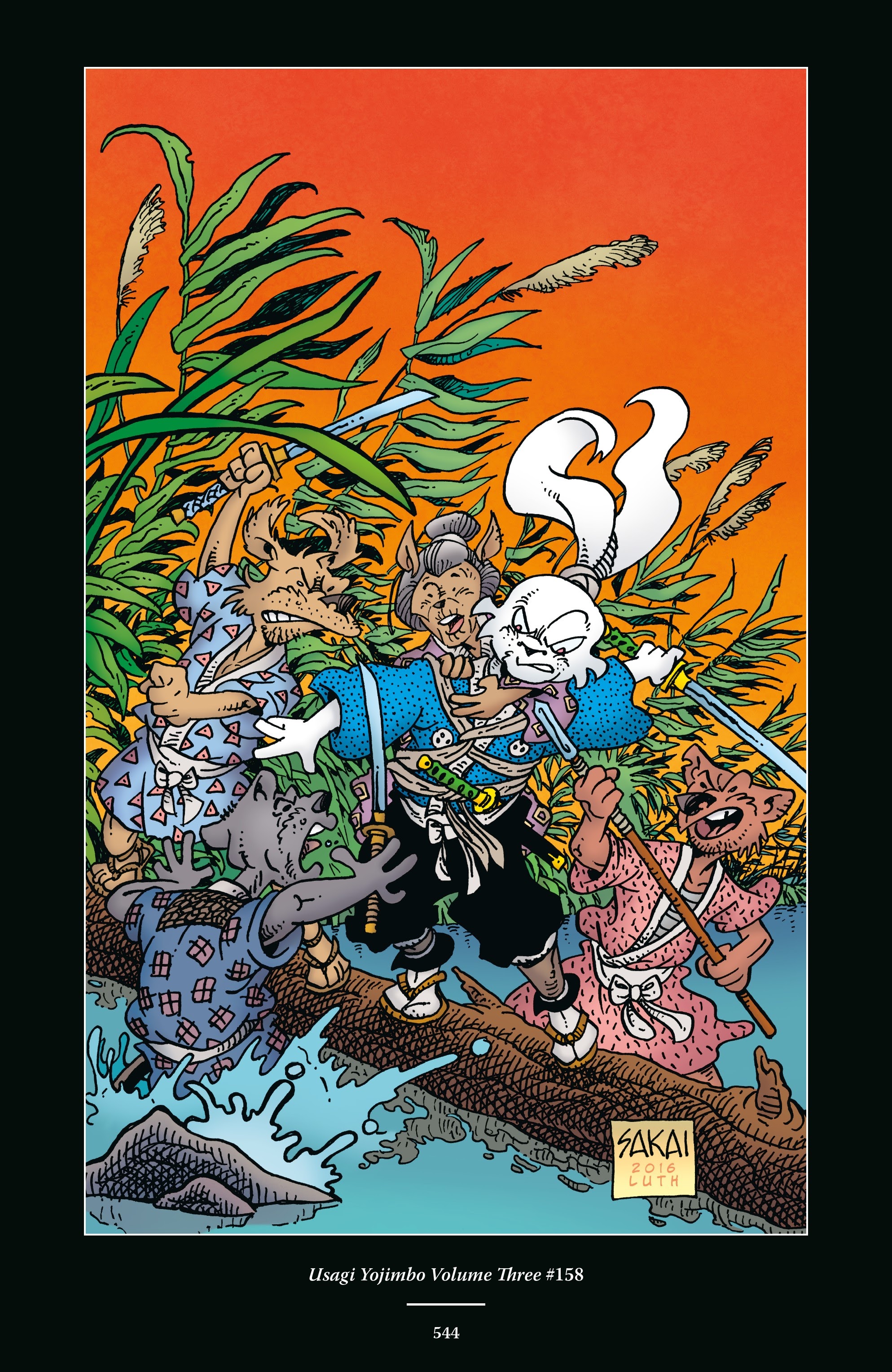 Read online The Usagi Yojimbo Saga comic -  Issue # TPB 8 (Part 6) - 40