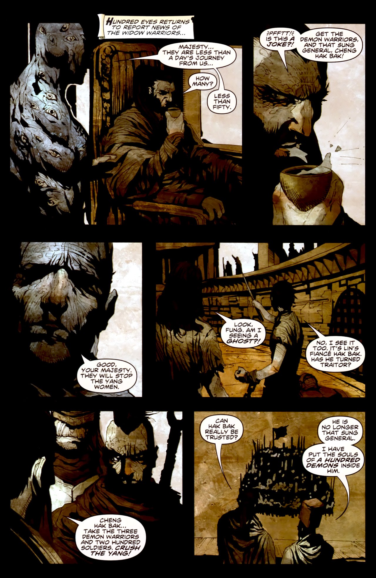 Read online Widow Warriors comic -  Issue #4 - 12
