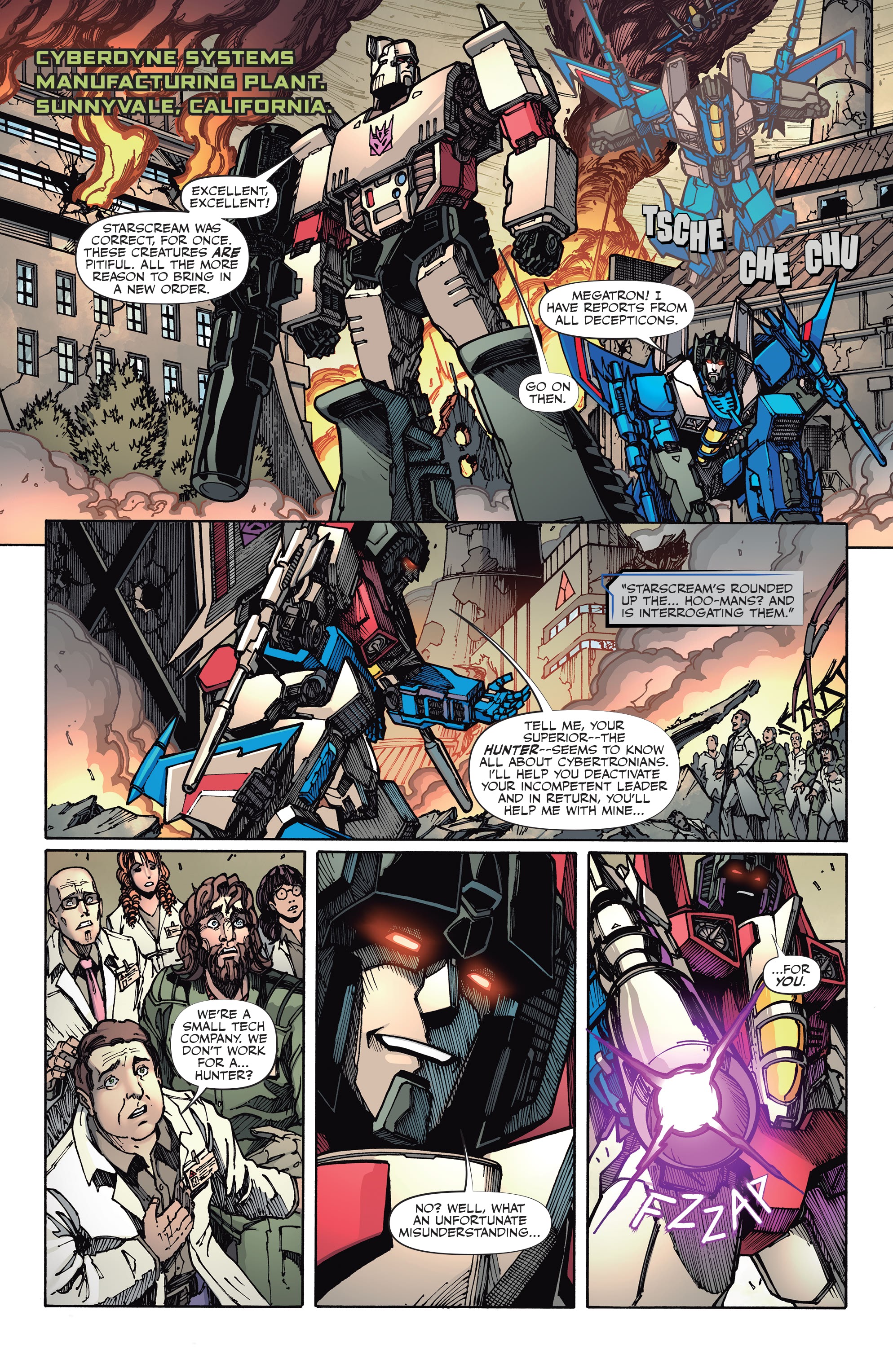 Read online Transformers vs. the Terminator comic -  Issue #3 - 8
