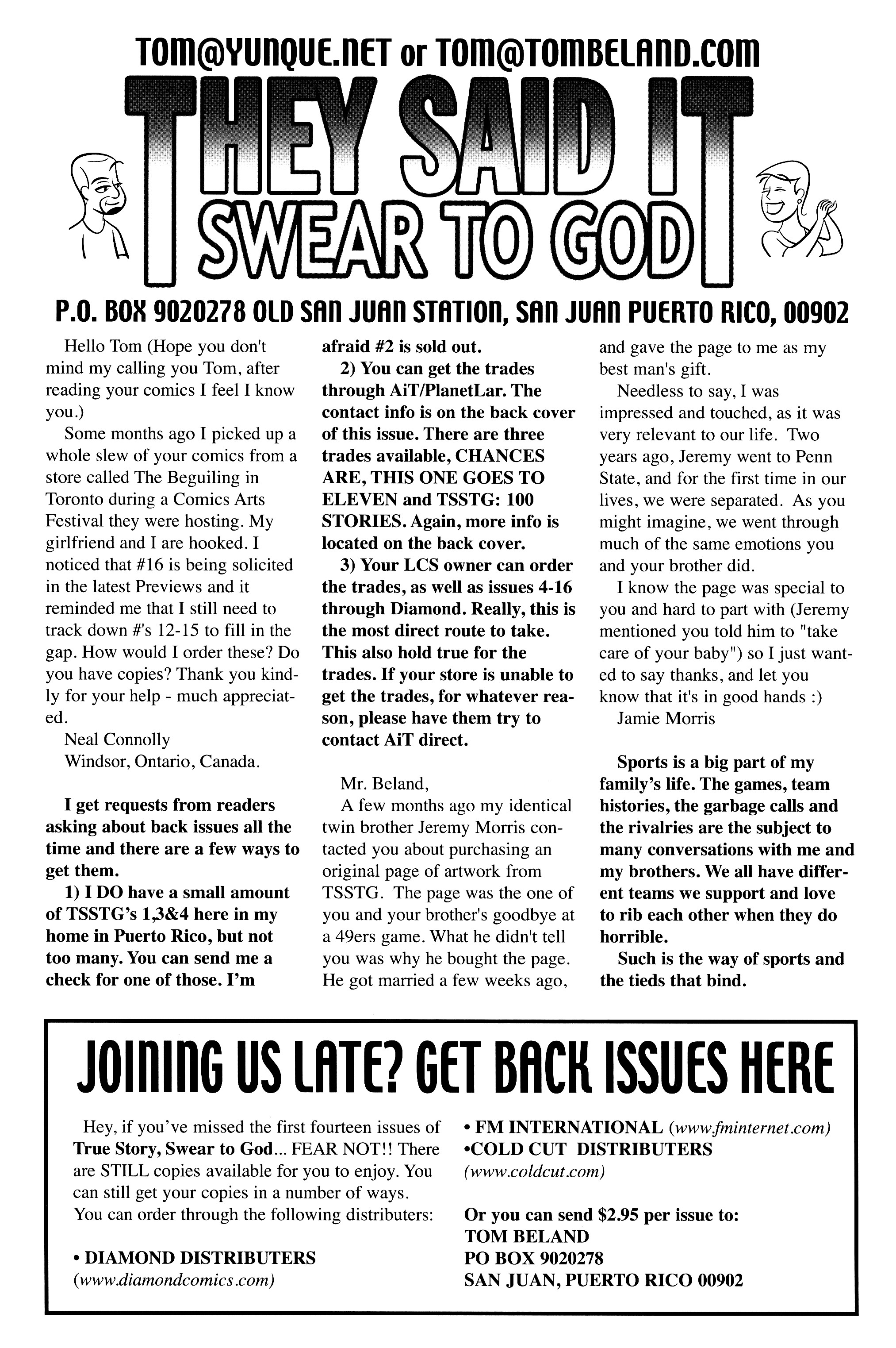 Read online True Story Swear To God (2000) comic -  Issue #16 - 31