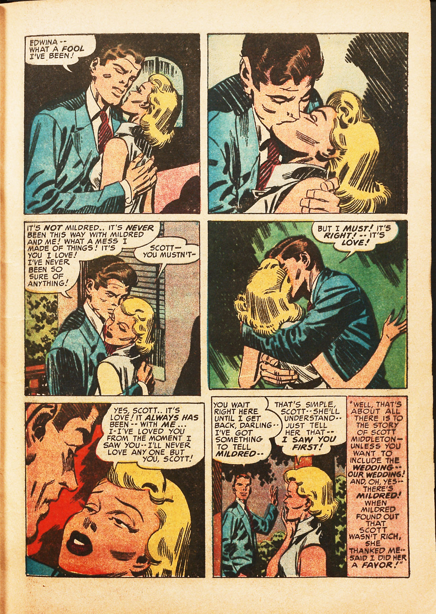 Read online Young Love (1949) comic -  Issue #17 - 19