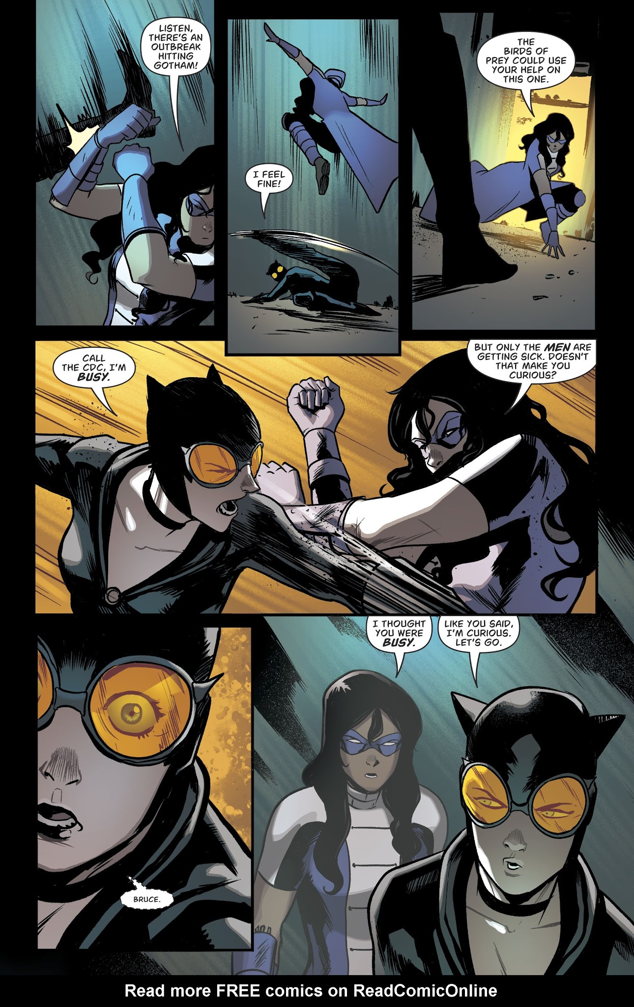 Read online Batgirl and the Birds of Prey comic -  Issue #15 - 17