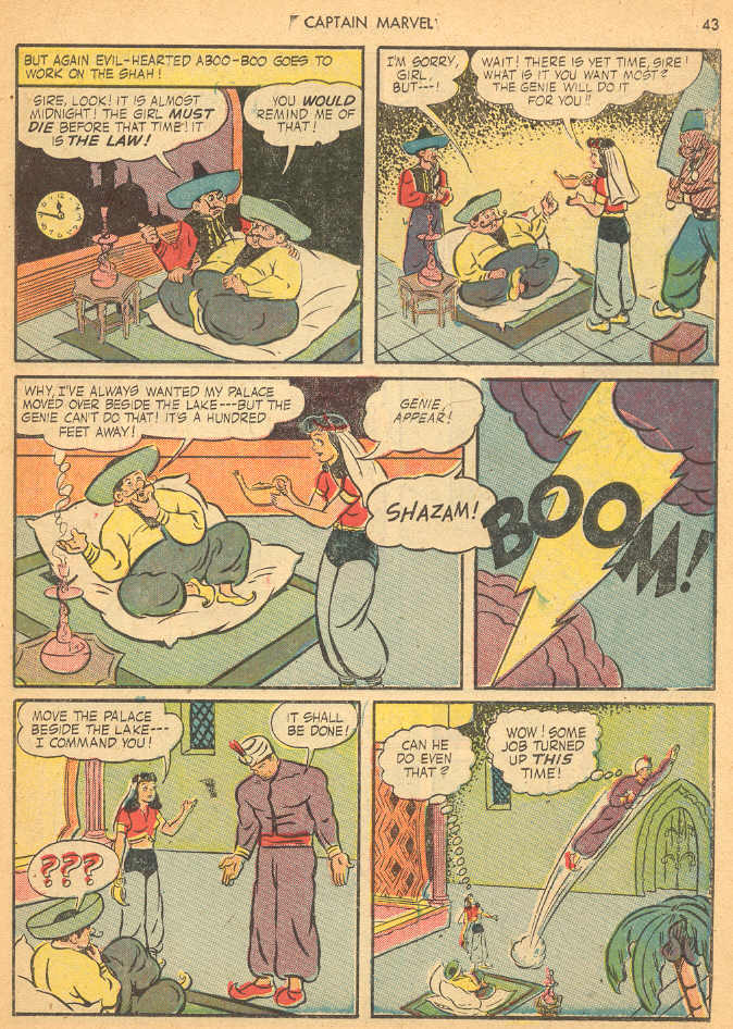 Read online Captain Marvel Adventures comic -  Issue #27 - 43