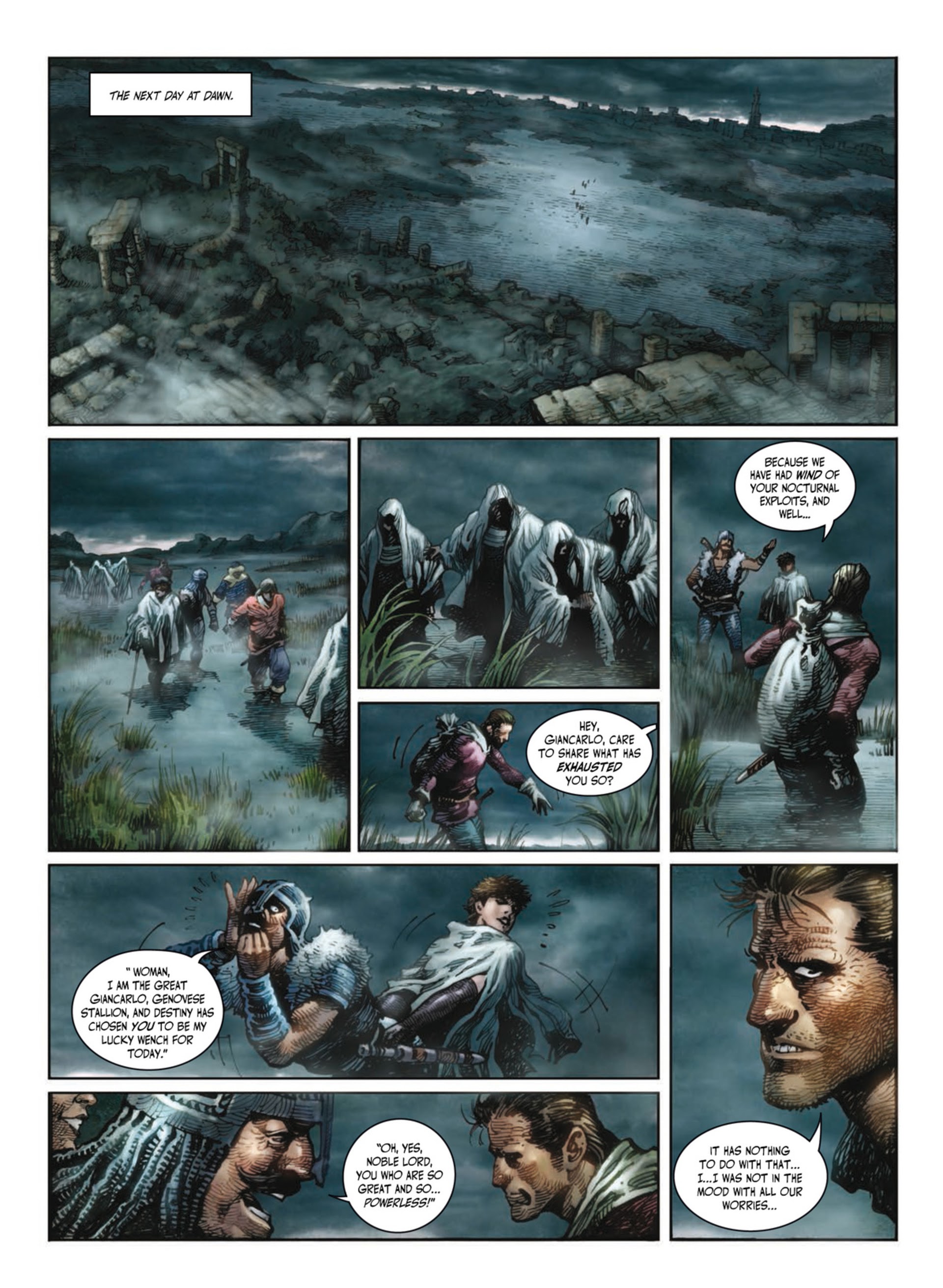Read online Crusades comic -  Issue #2 - 49