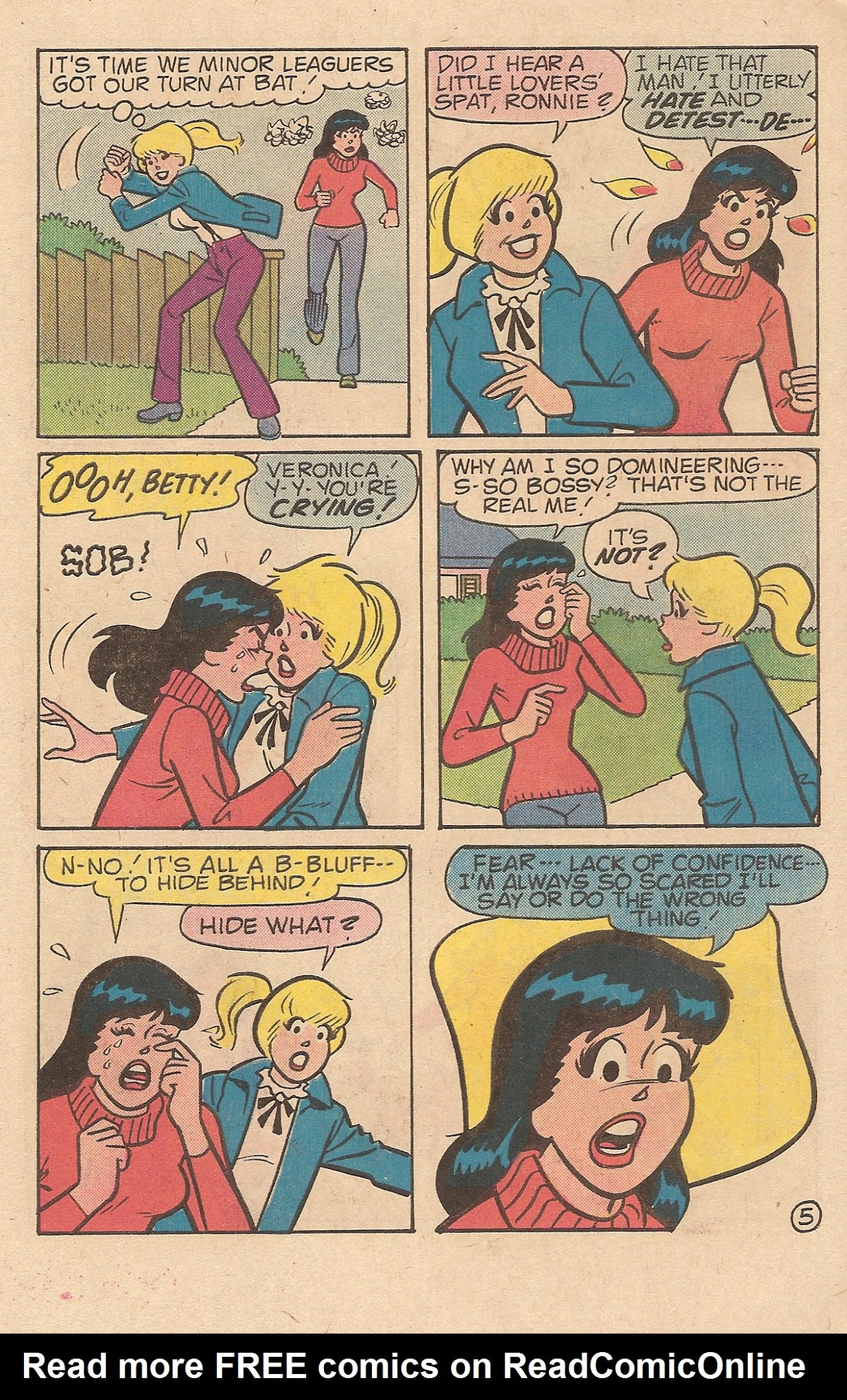 Read online Archie's Girls Betty and Veronica comic -  Issue #312 - 7