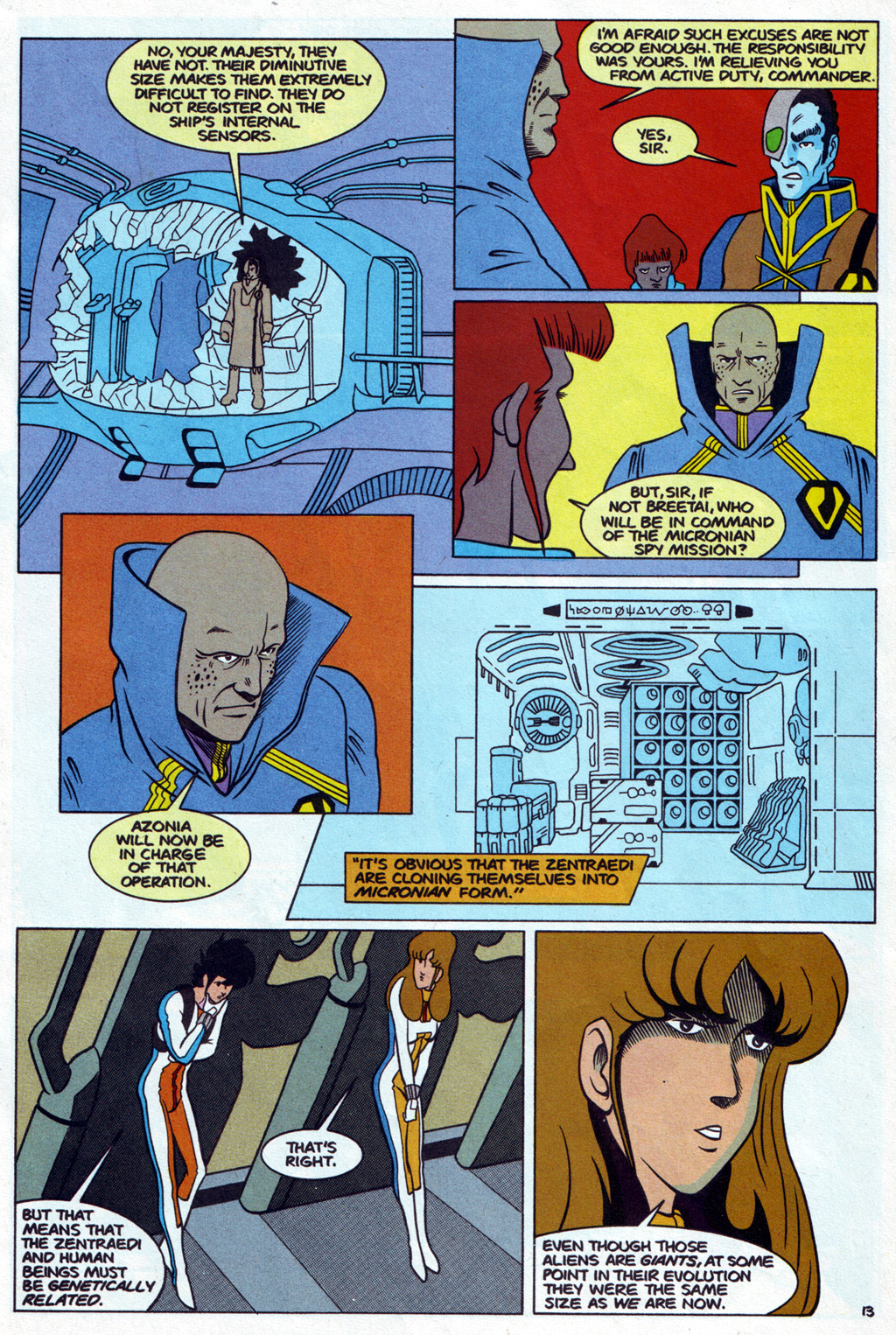 Read online Robotech The Macross Saga comic -  Issue #12 - 15