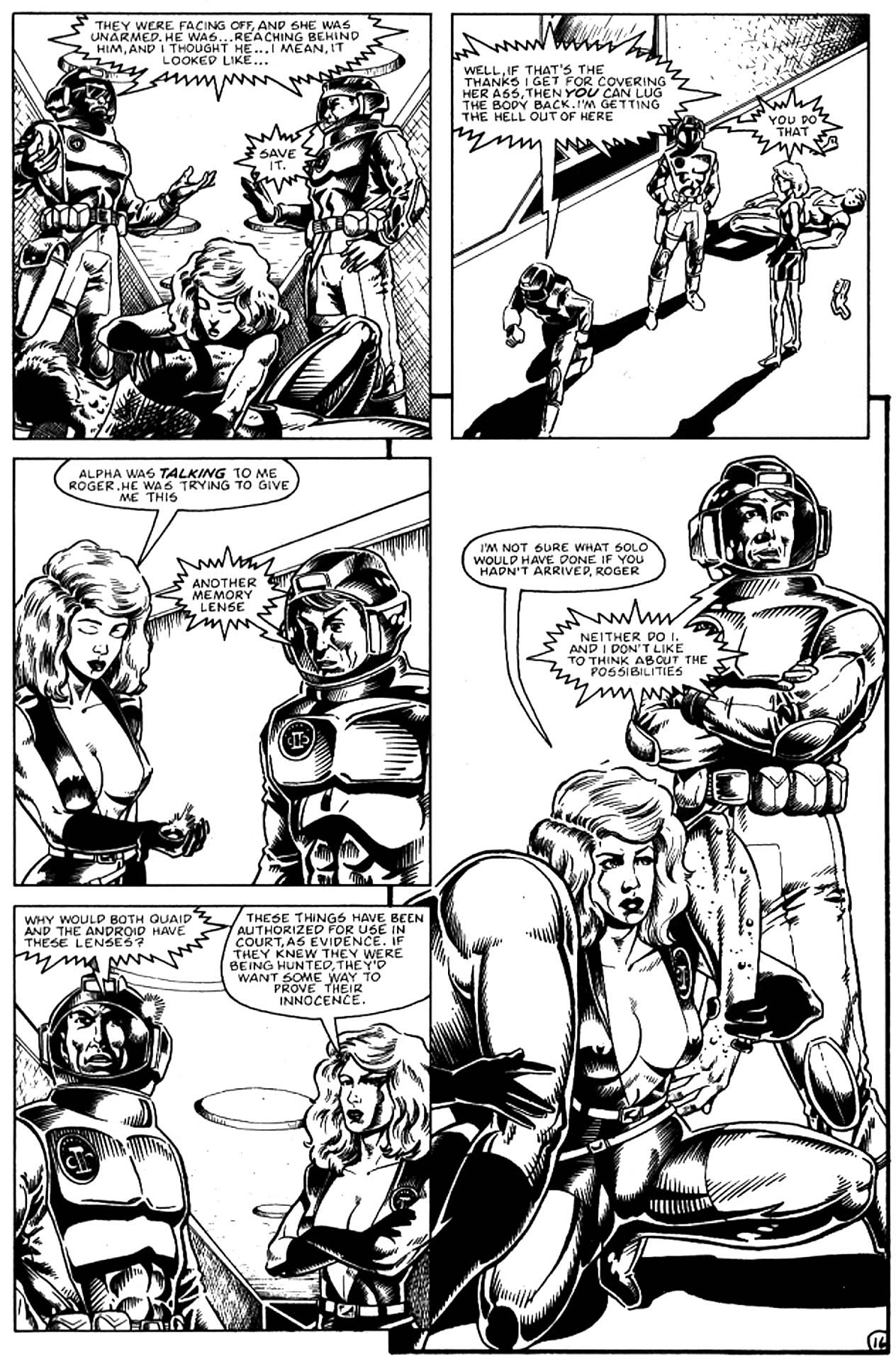 Read online Galaxina comic -  Issue #3 - 19