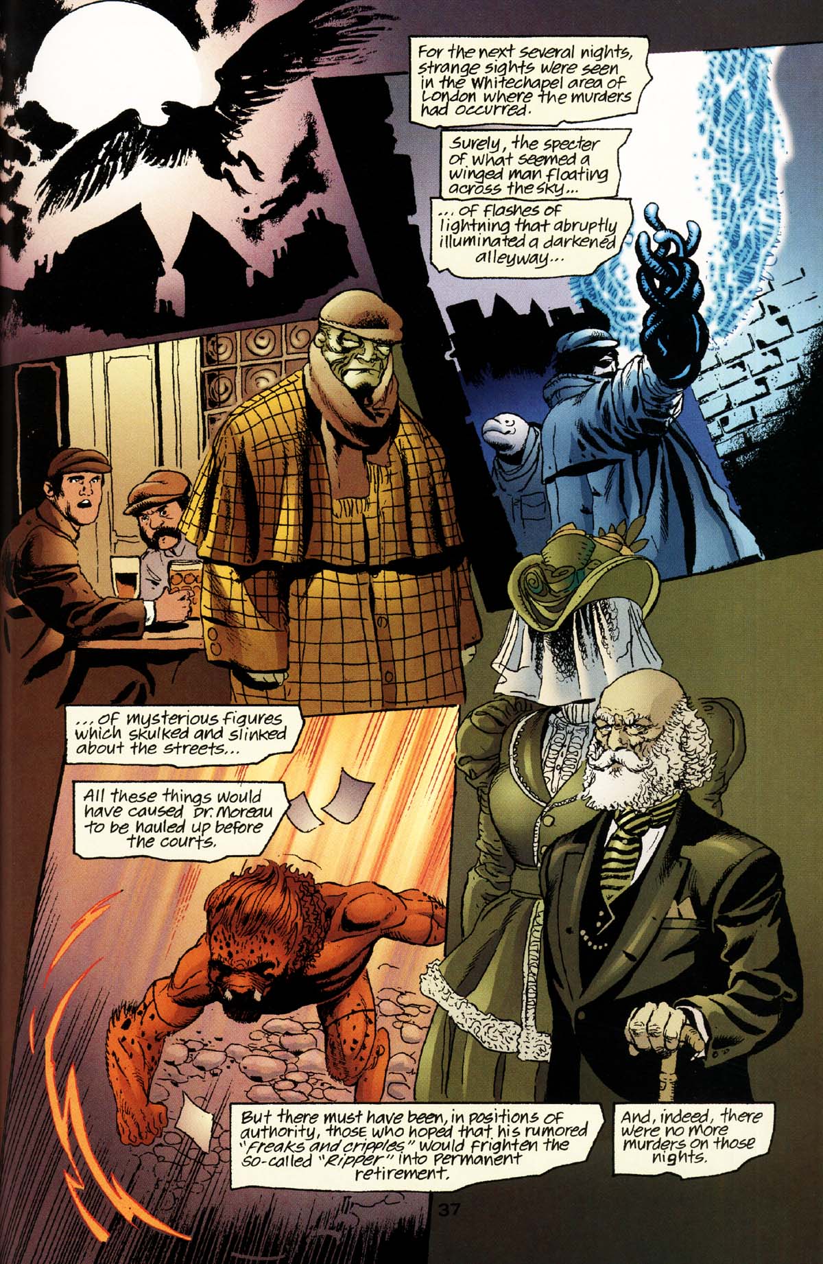 Read online JLA: The Island of Doctor Moreau comic -  Issue # Full - 39