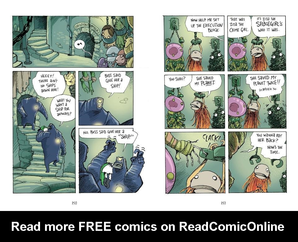 Read online The Return of Zita the Spacegirl comic -  Issue # TPB - 79