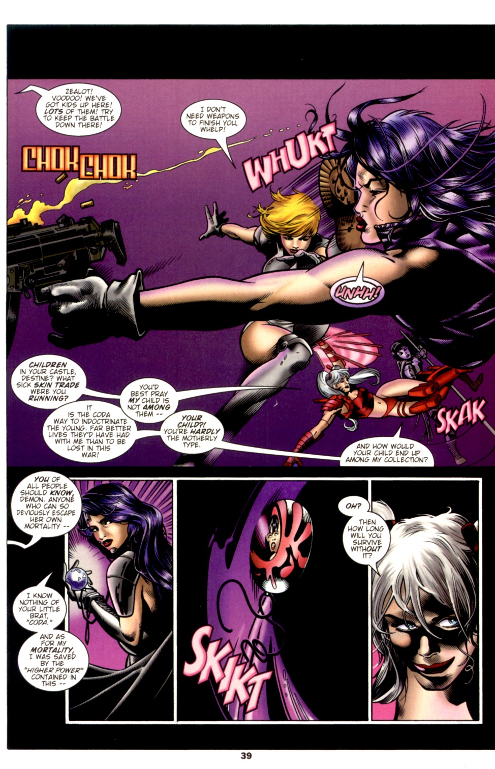 Read online Voodoo - Zealot: Skin Trade comic -  Issue # Full - 39