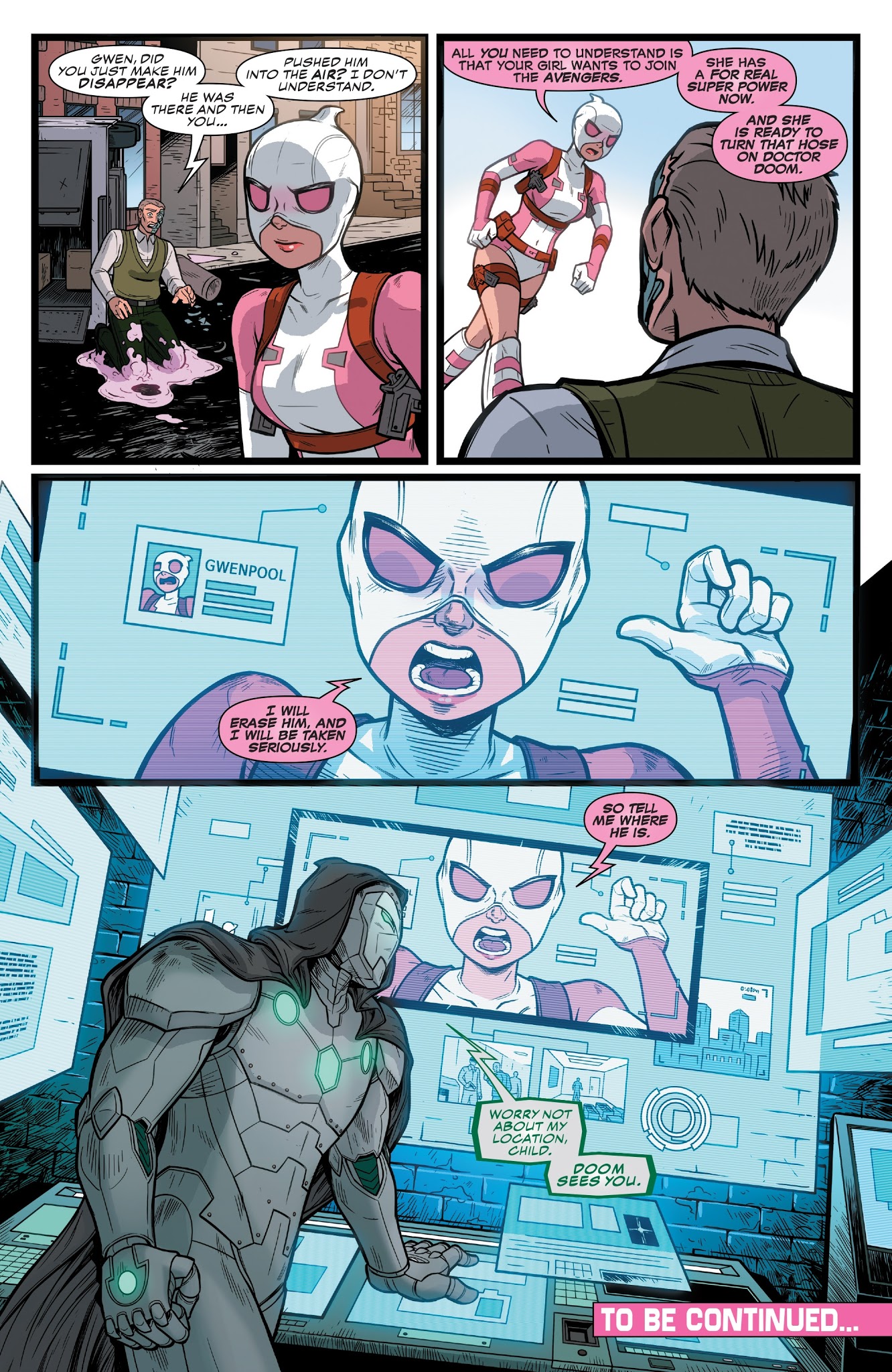 Read online The Unbelievable Gwenpool comic -  Issue #21 - 21