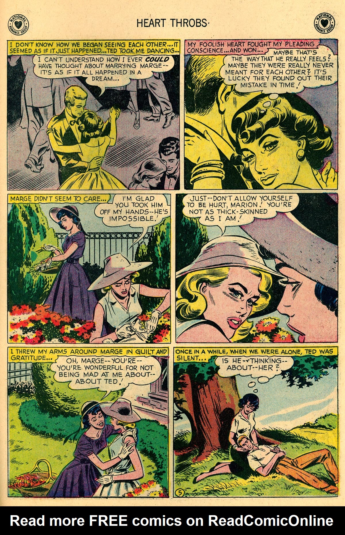 Read online Heart Throbs comic -  Issue #58 - 31