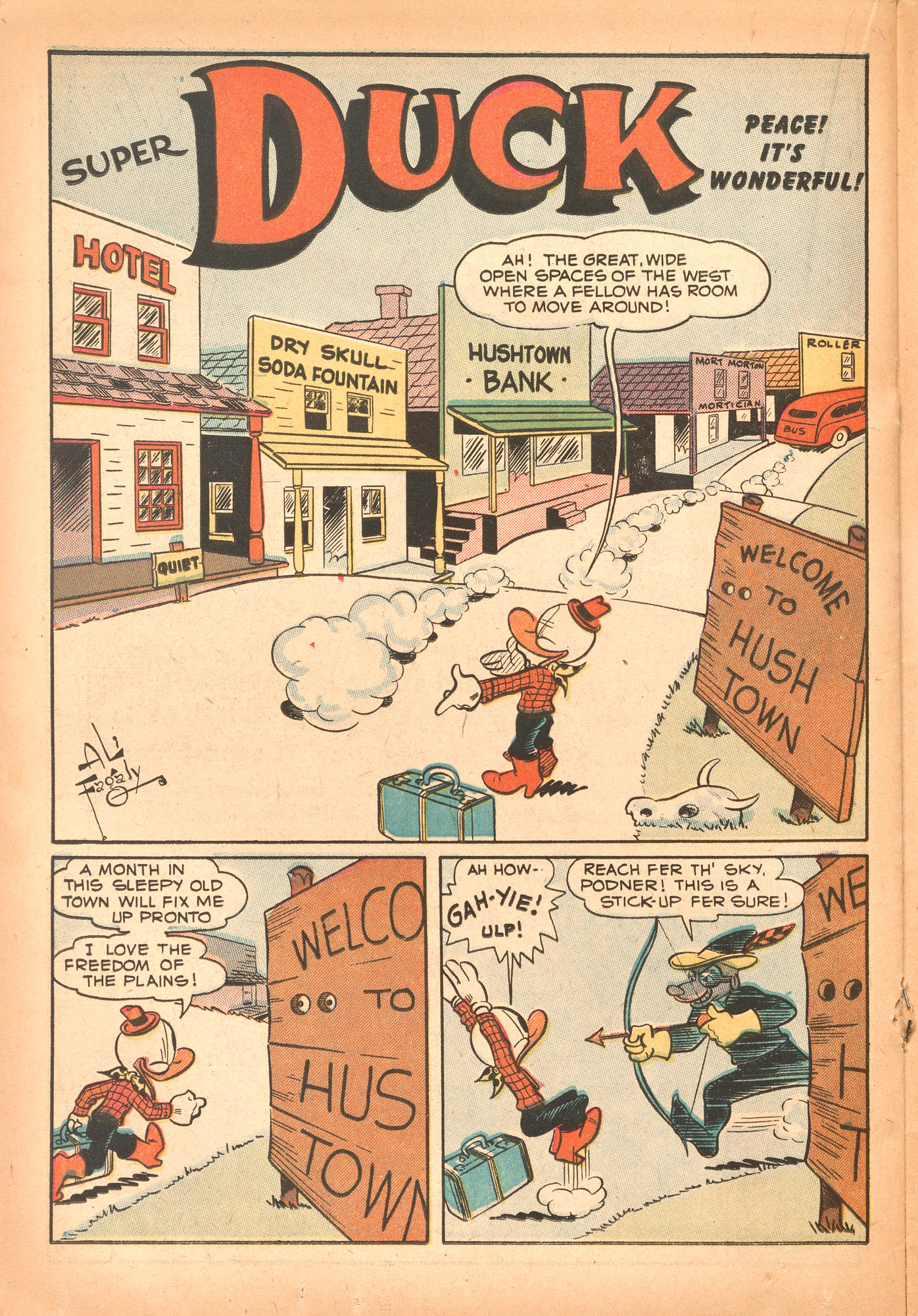Read online Super Duck Comics comic -  Issue #31 - 32